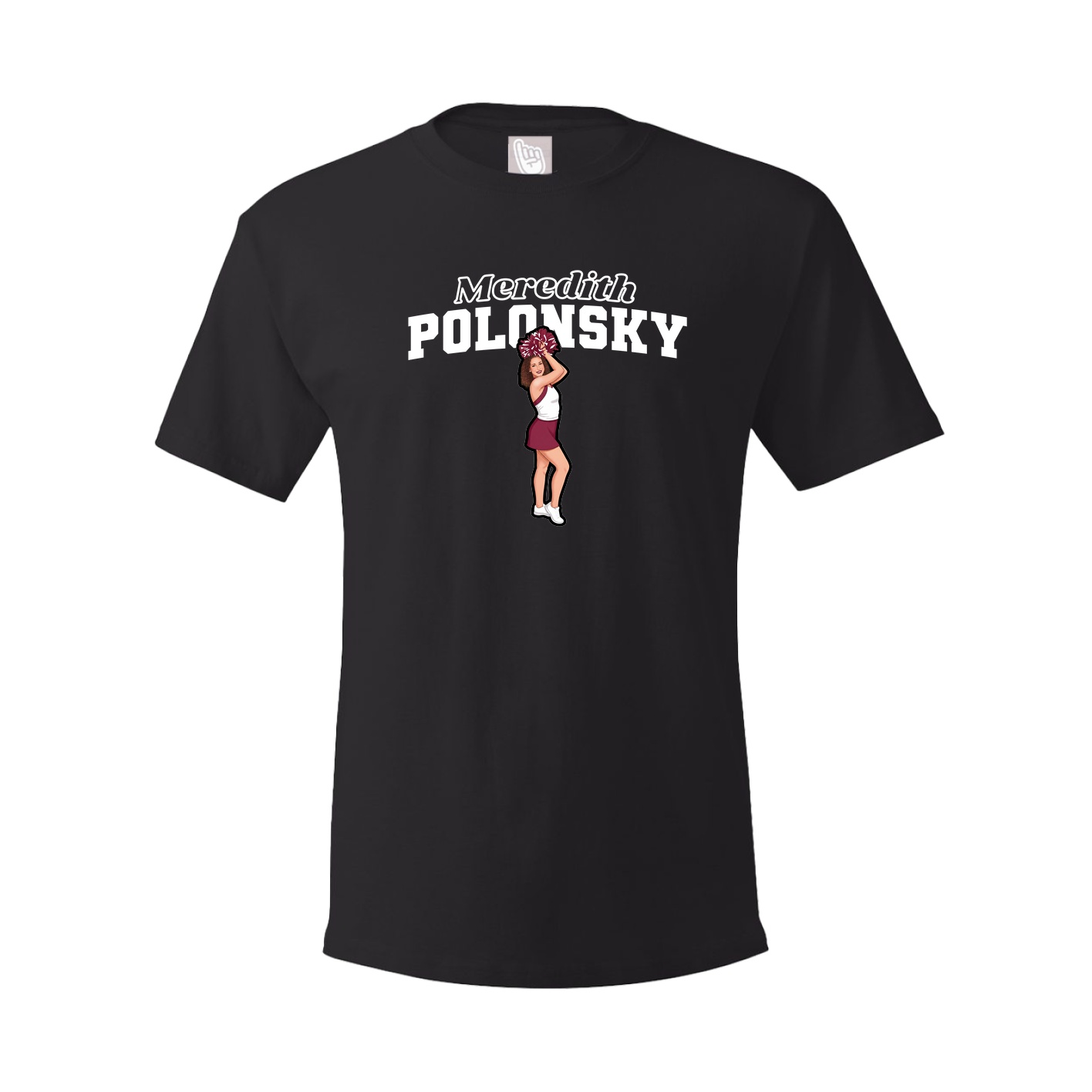 Youth Tee — Name Arch in Black