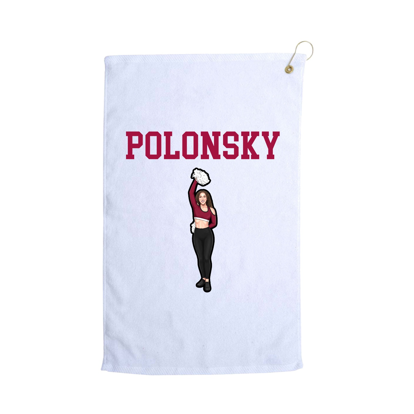 Golf Towel — Shirsey in White