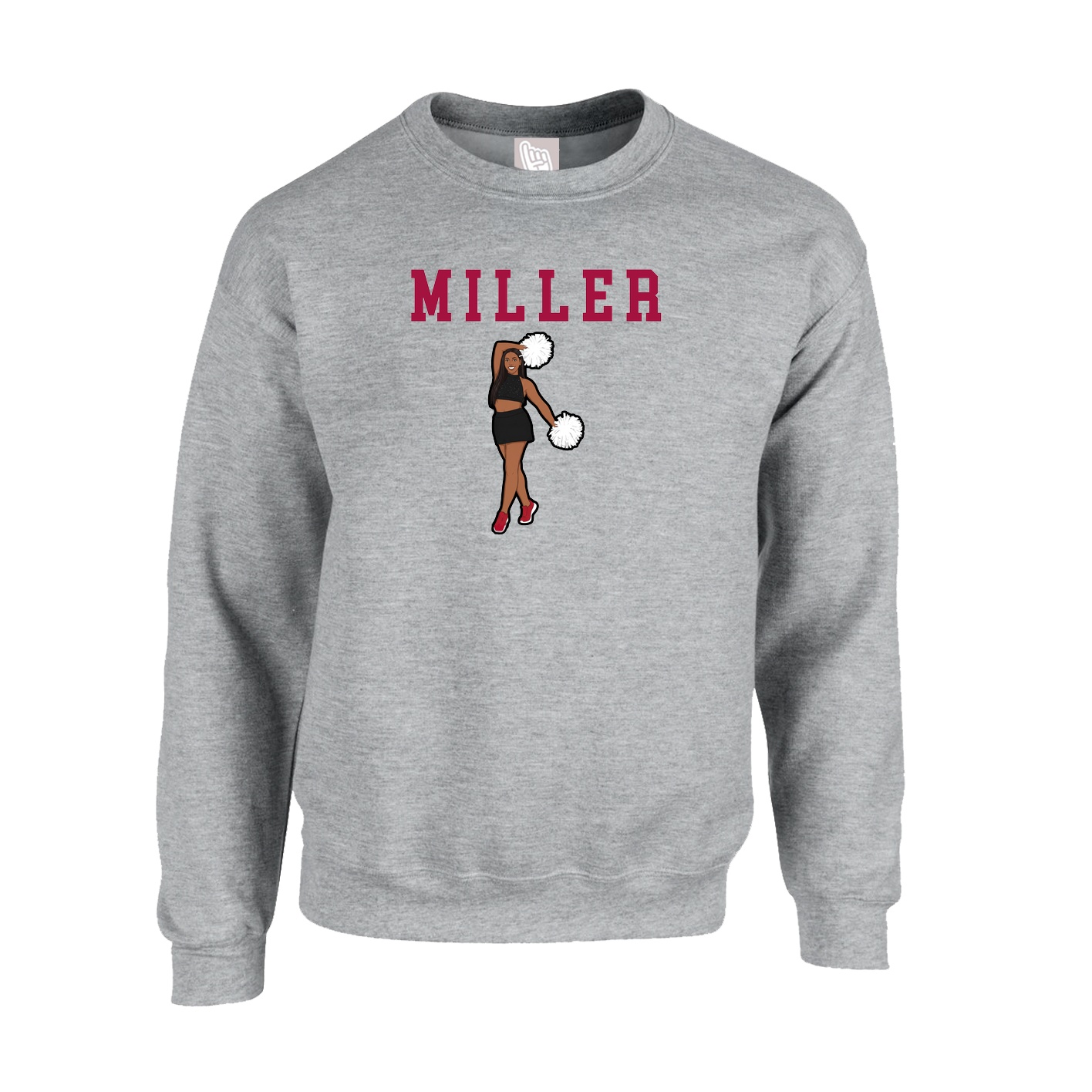 Fleece Crew — Shirsey in Grey
