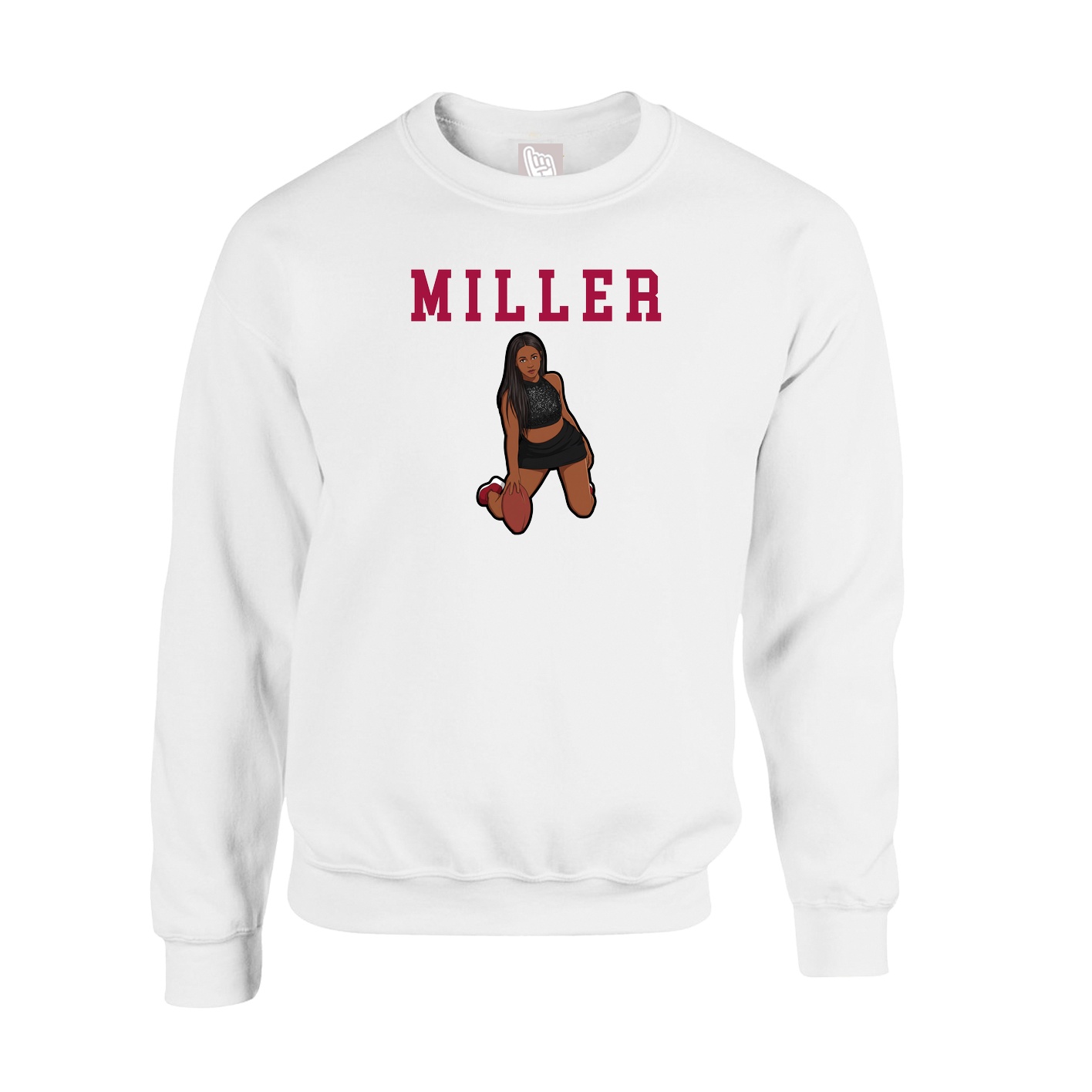 Fleece Crew — Shirsey in White