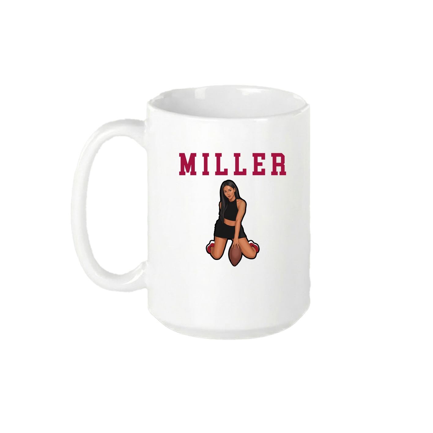15oz Coffee Mug — Shirsey in White