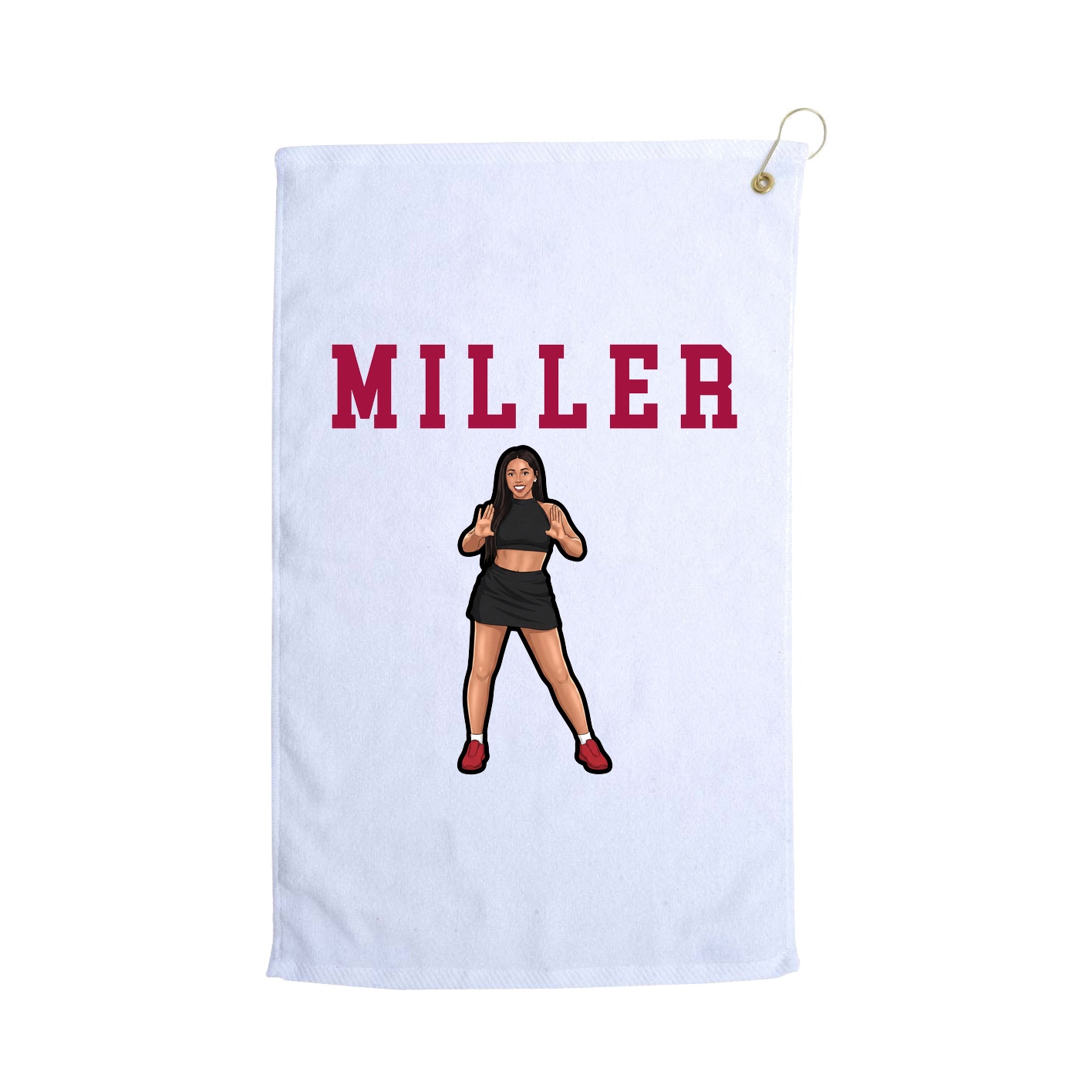 Golf Towel — Shirsey in White