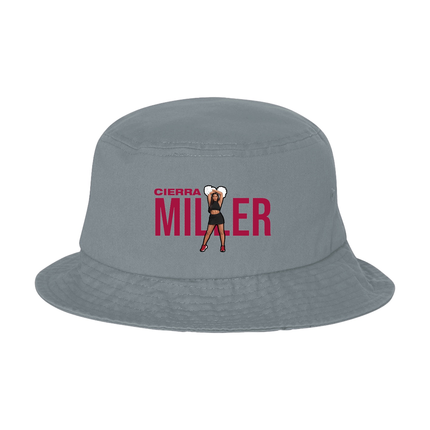 Bucket Cap — Player Name in Grey