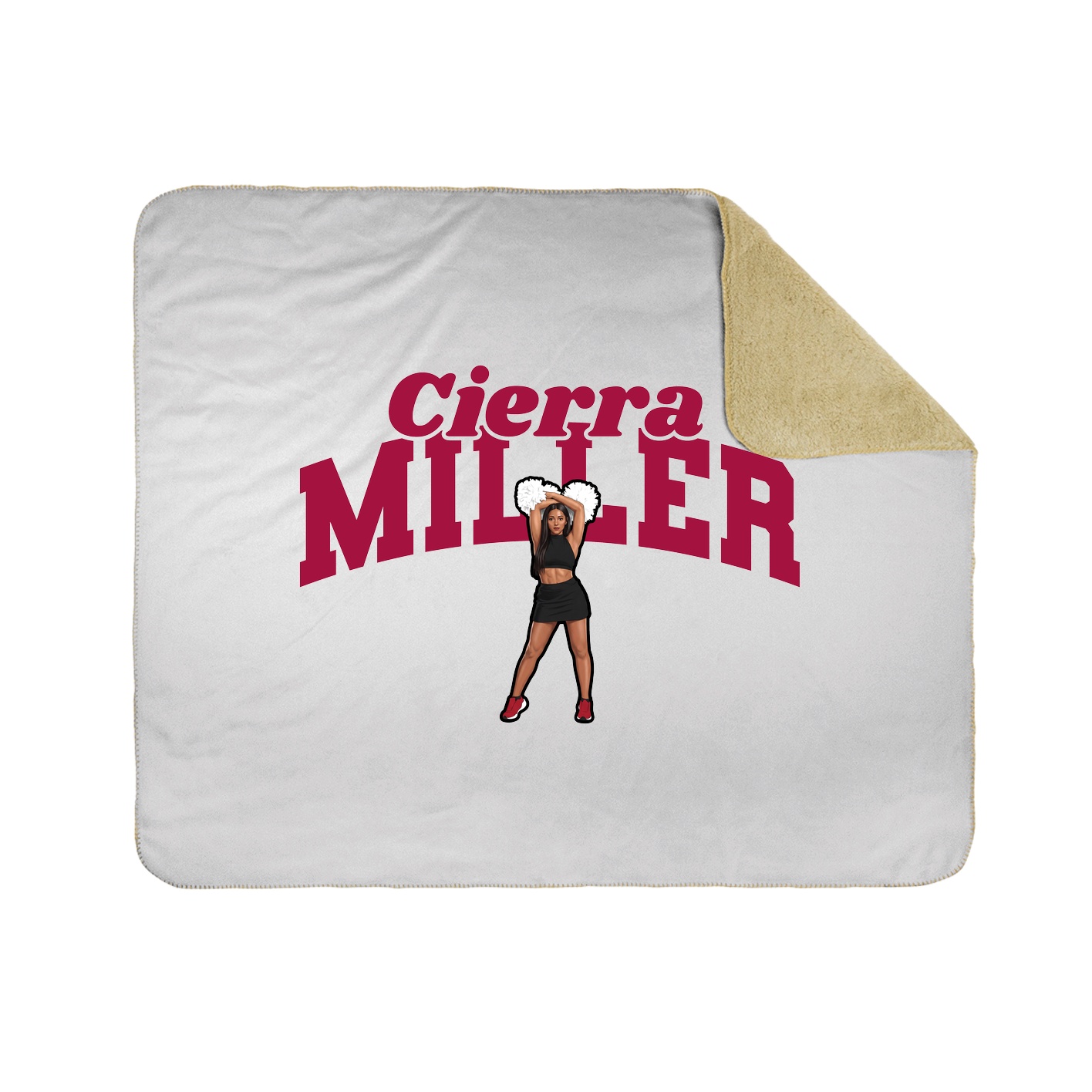 Throw Blanket — Signature Arch in White