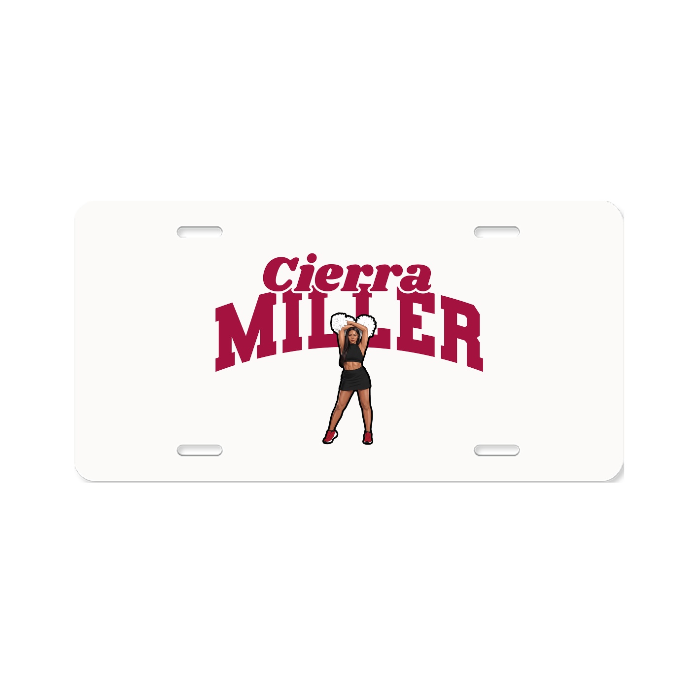License Plate — Signature Arch in Classic