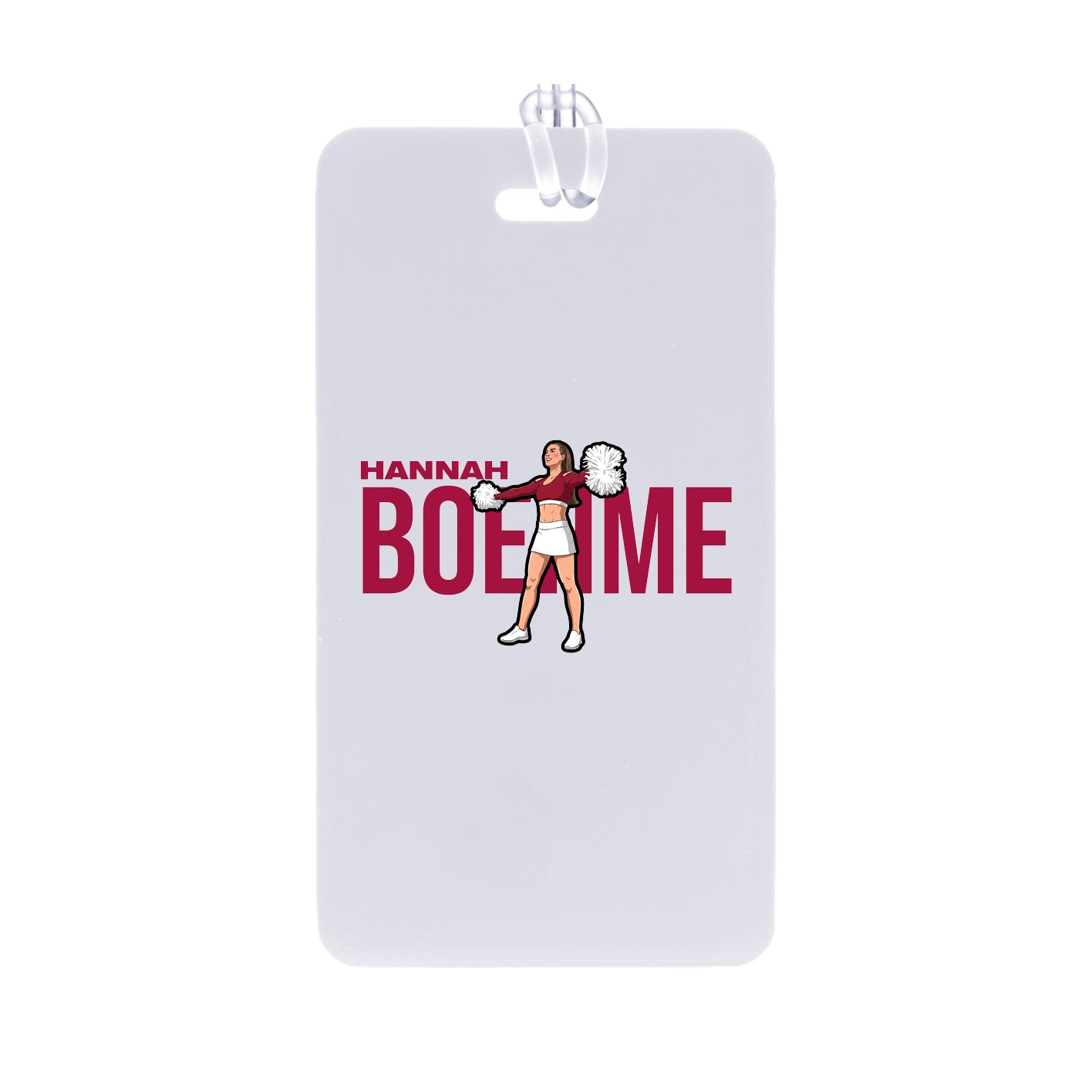 Bag Tag — Player Name in Classic