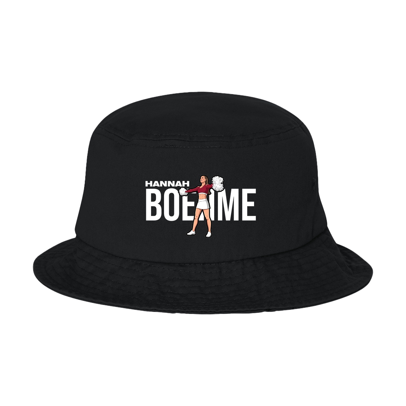 Bucket Cap — Player Name in Black