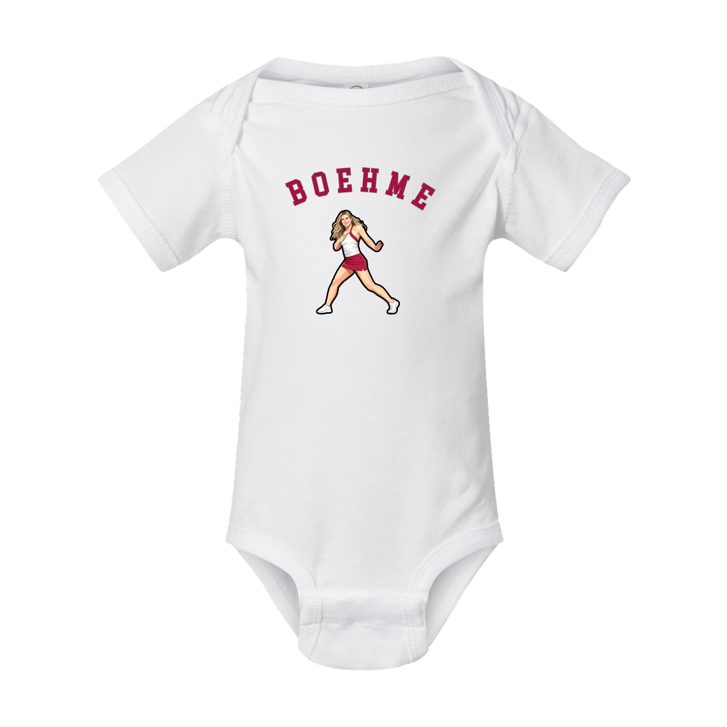 Baby Onesie — Shirsey Arch in White