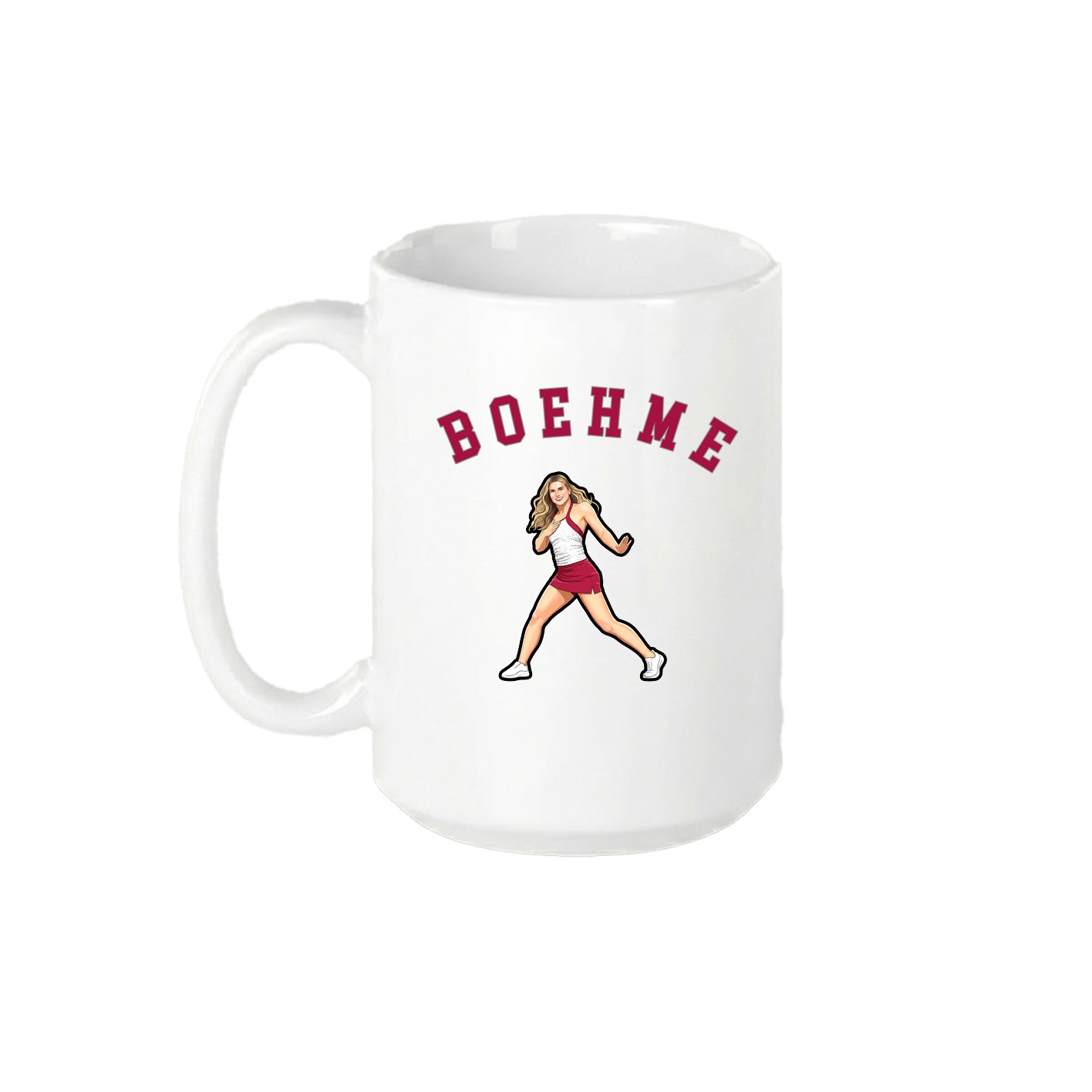 15oz Coffee Mug — Shirsey Arch in White