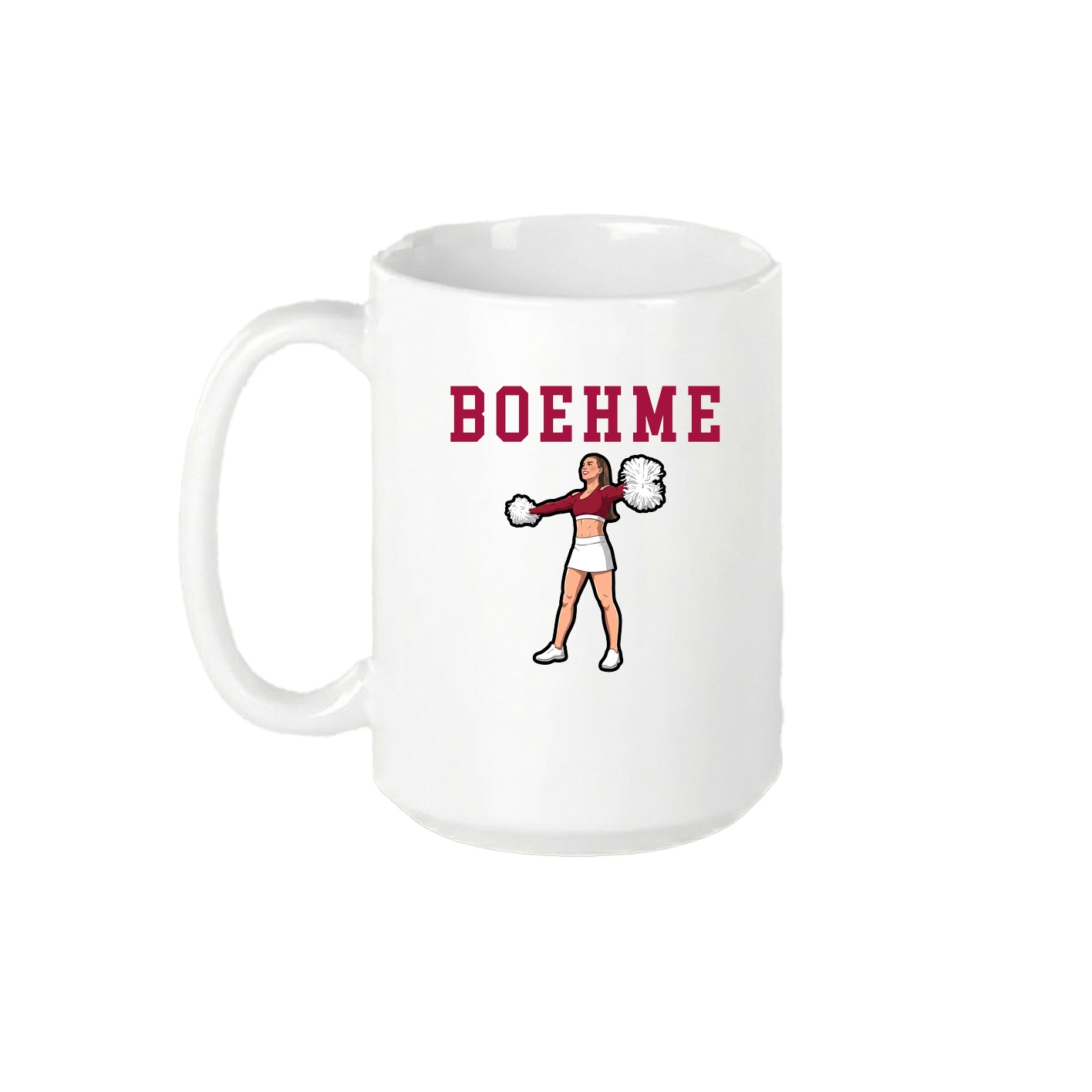 15oz Coffee Mug — Shirsey in White