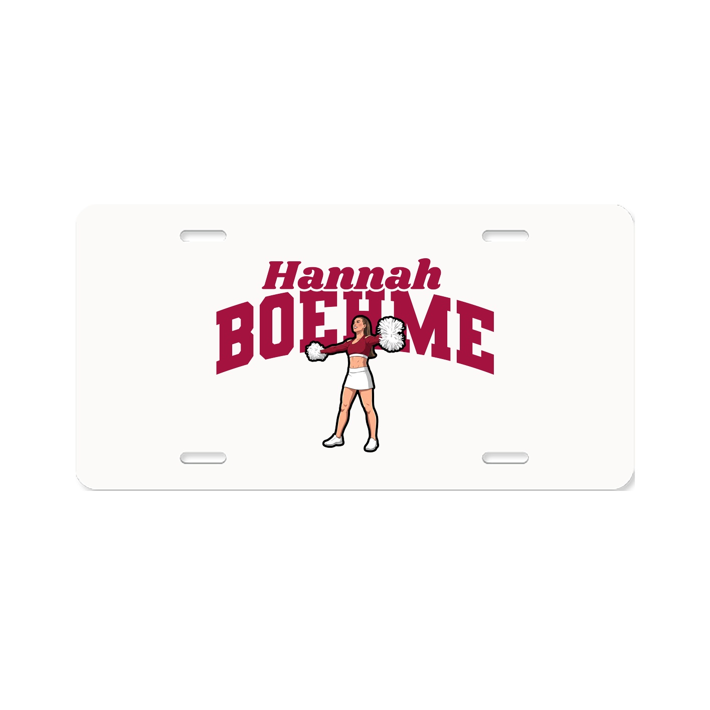 License Plate — Signature Arch in Classic