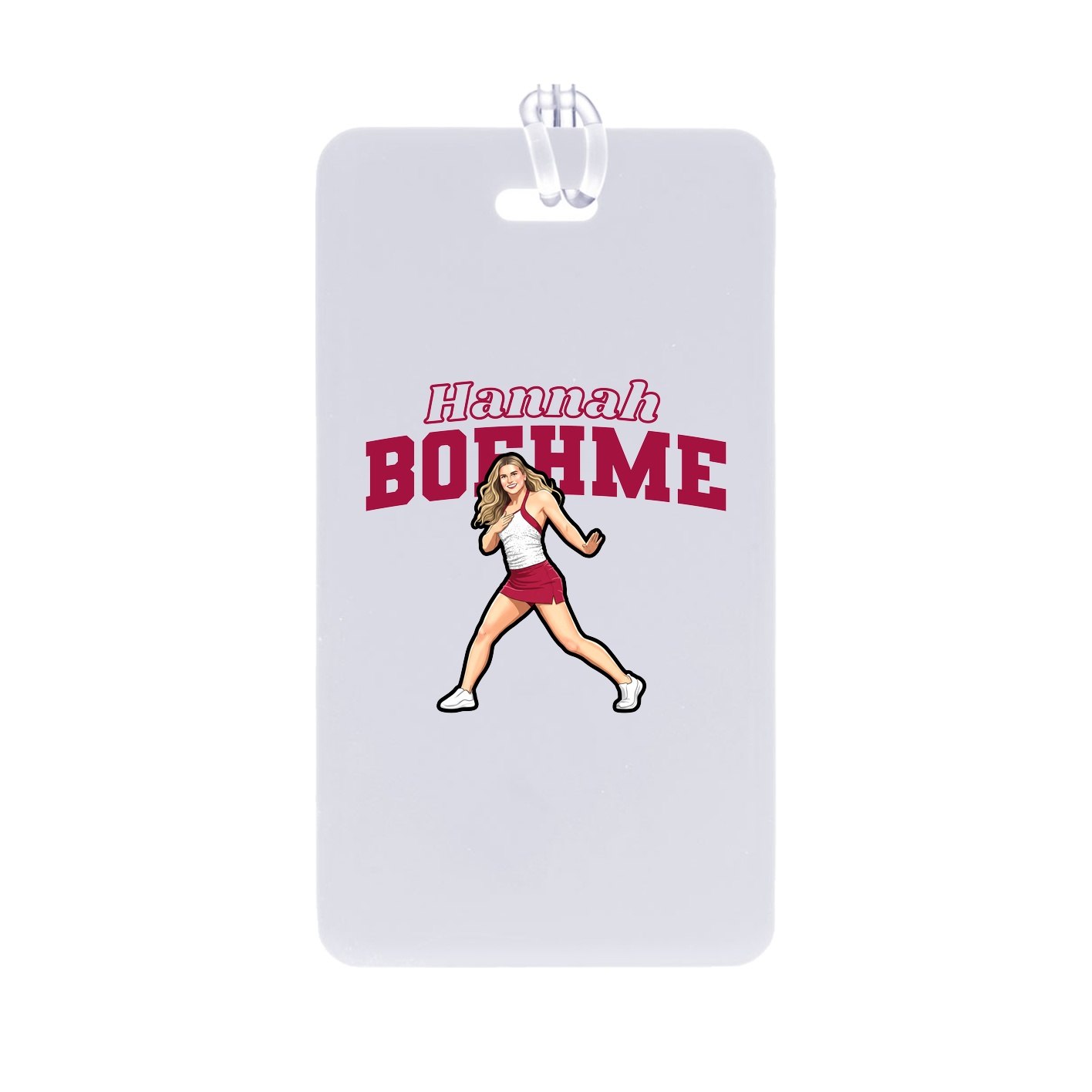 Bag Tag — Name Arch in Classic