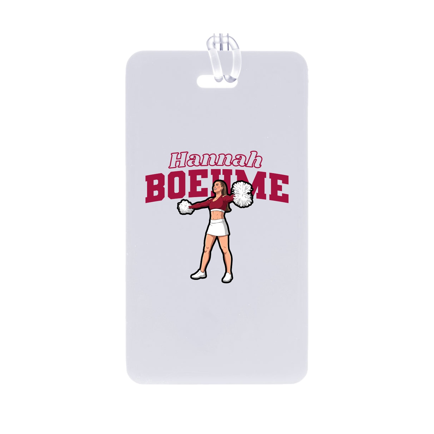 Bag Tag — Name Arch in Classic