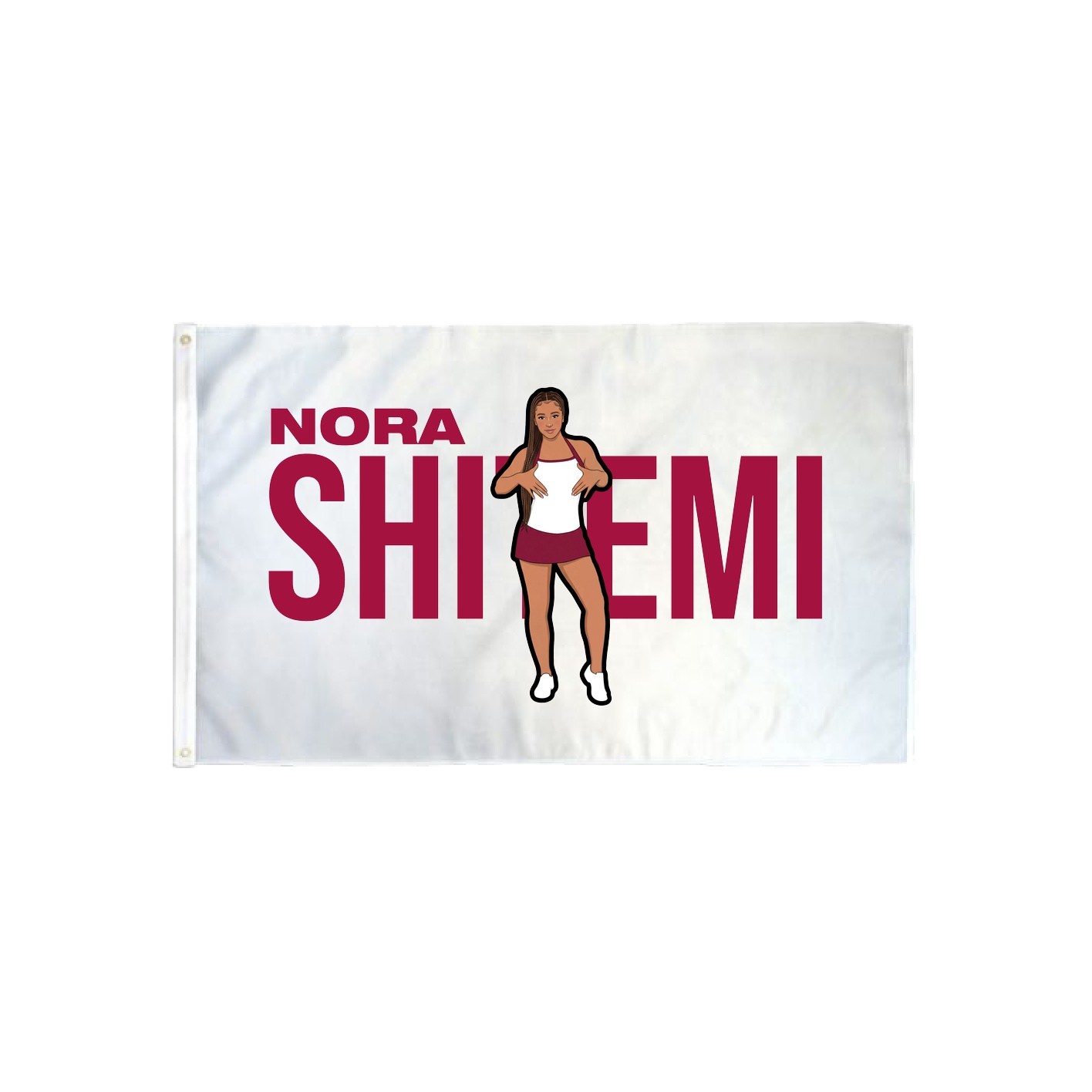 3x5 Flag — Player Name in Classic