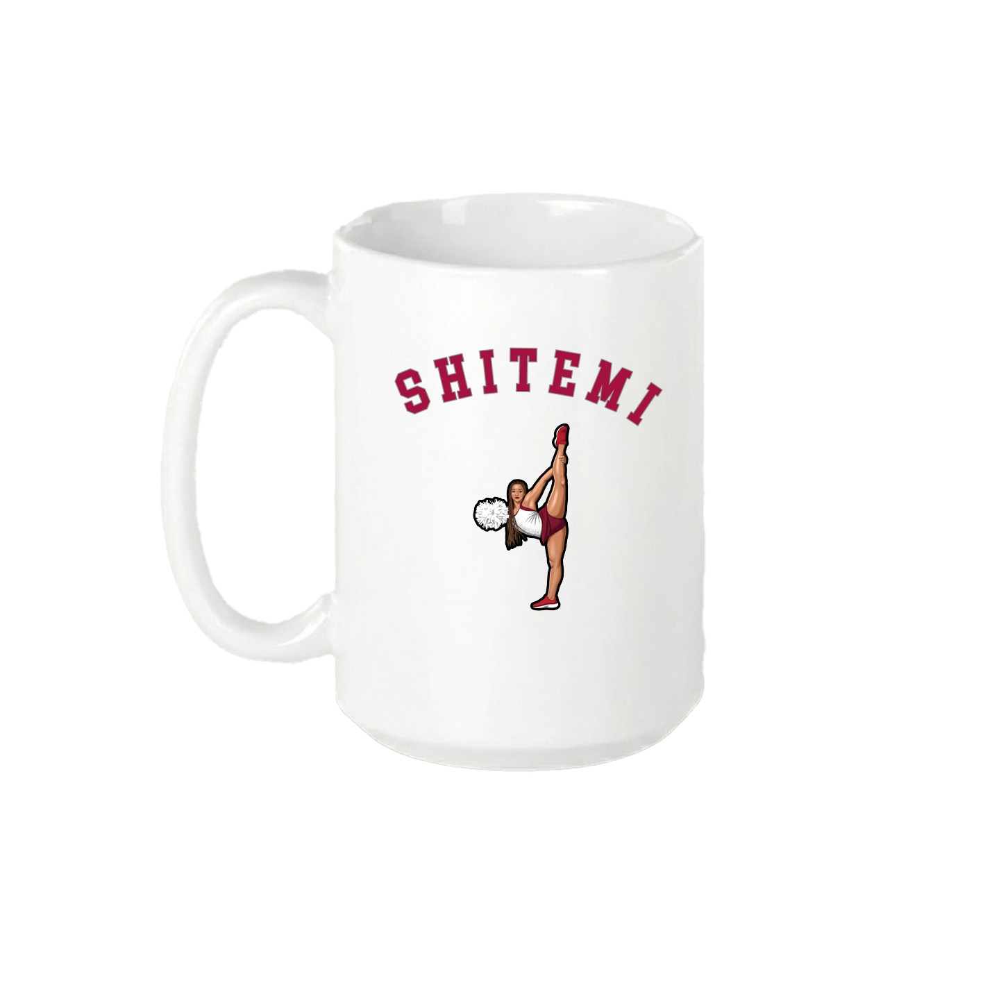 15oz Coffee Mug — Shirsey Arch in White