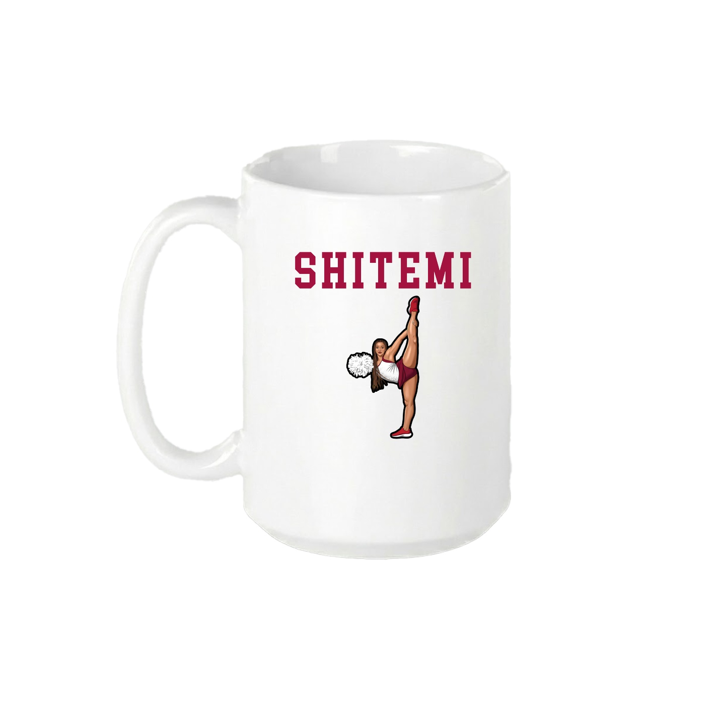 15oz Coffee Mug — Shirsey in White