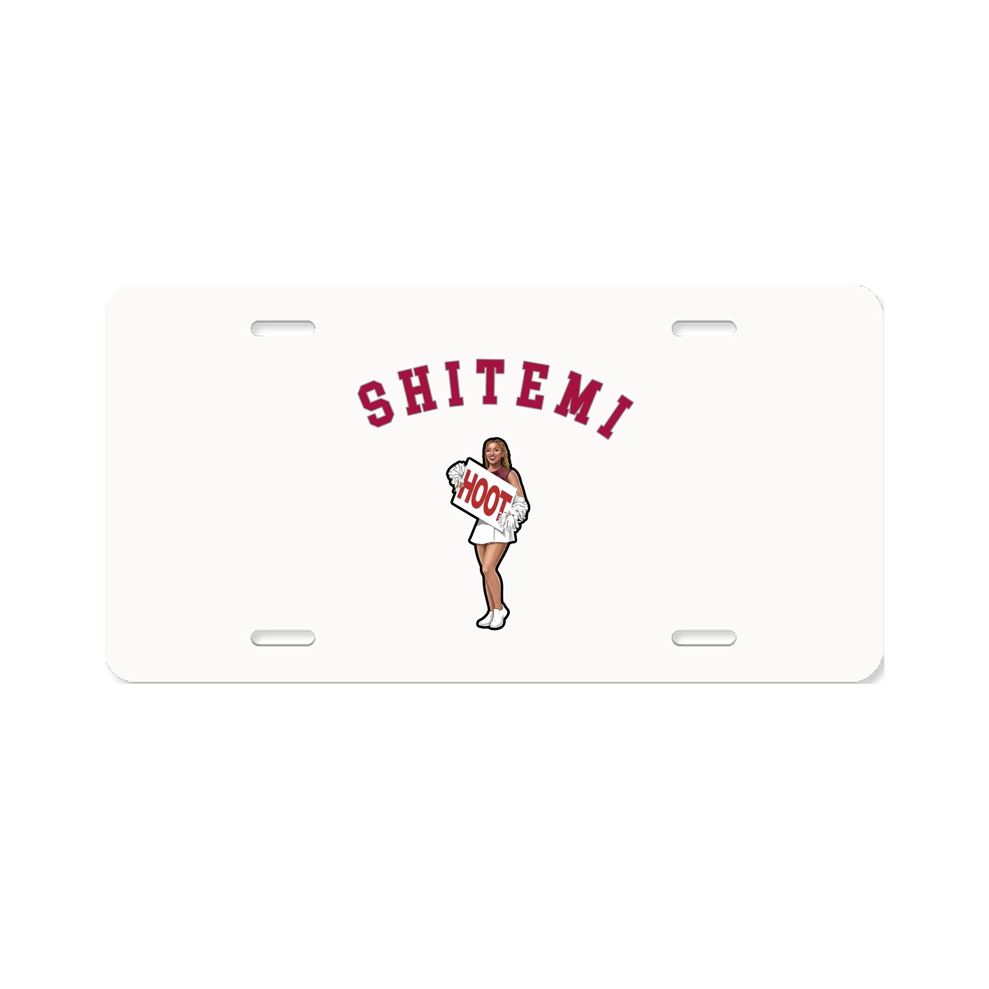 License Plate — Shirsey Arch in Classic