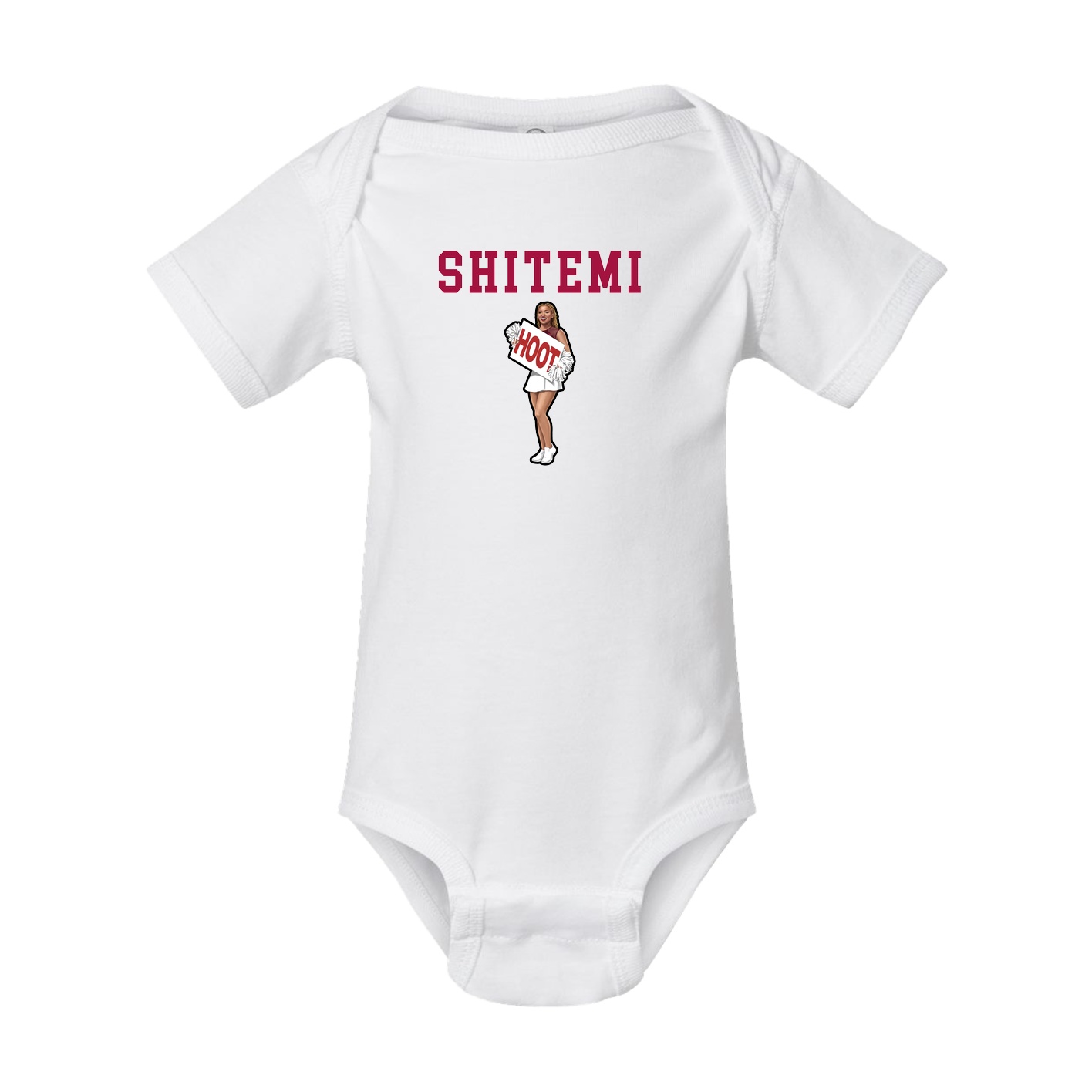 Baby Onesie — Shirsey in White