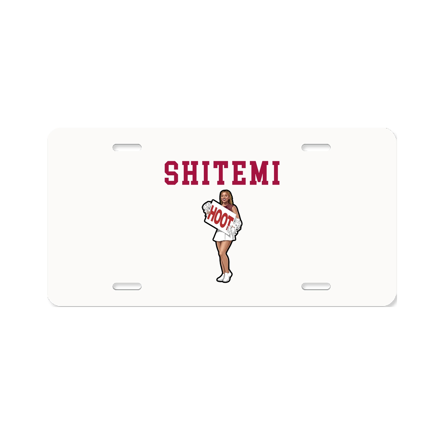License Plate — Shirsey in Classic