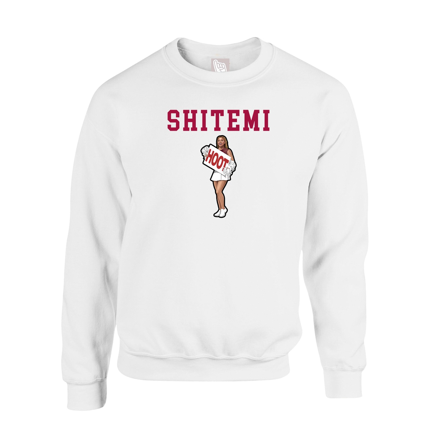 Fleece Crew — Shirsey in White