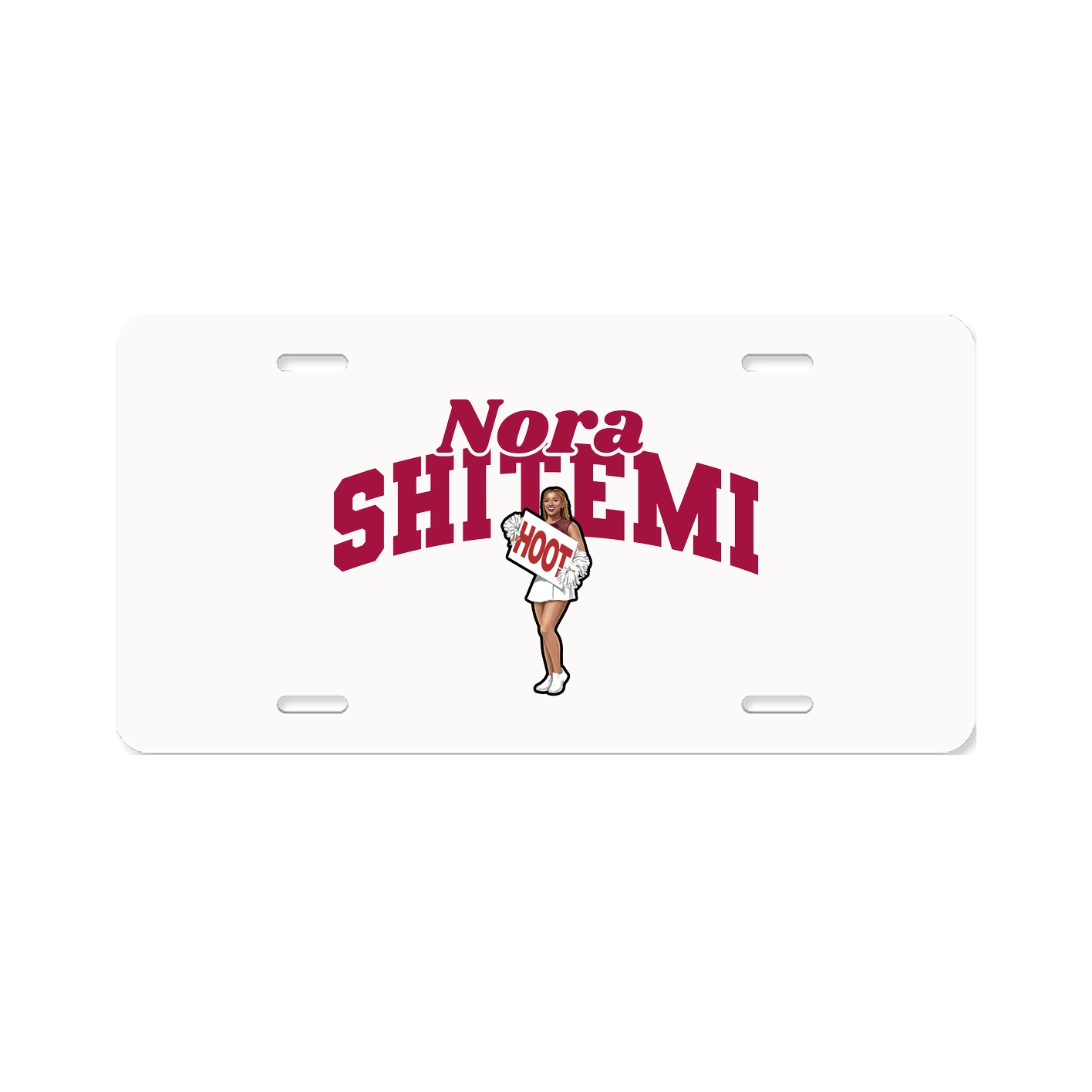 License Plate — Signature Arch in Classic