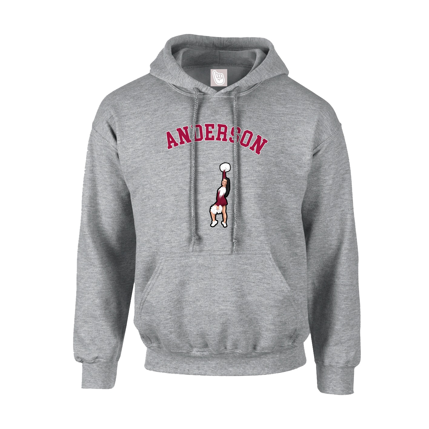 Hoodie — Shirsey Arch in Grey