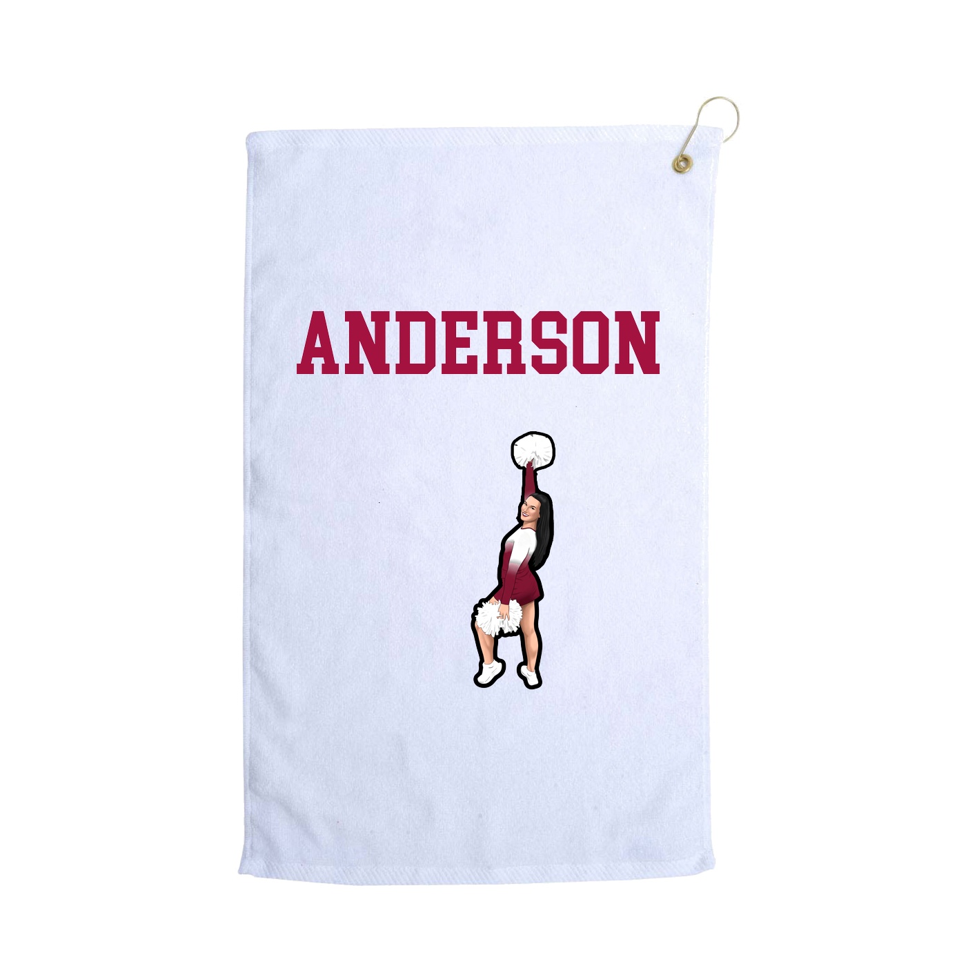 Golf Towel — Shirsey in White