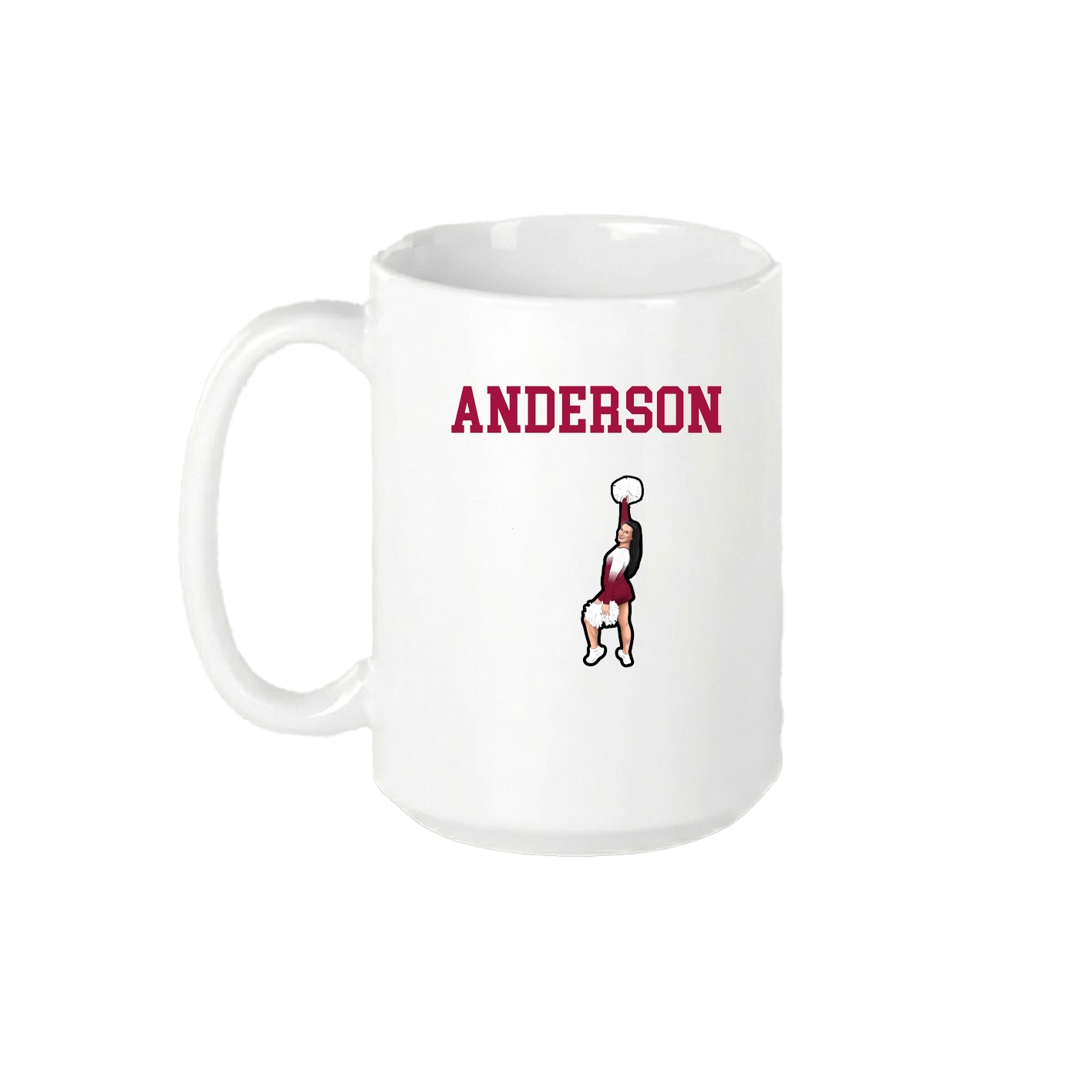 15oz Coffee Mug — Shirsey in White