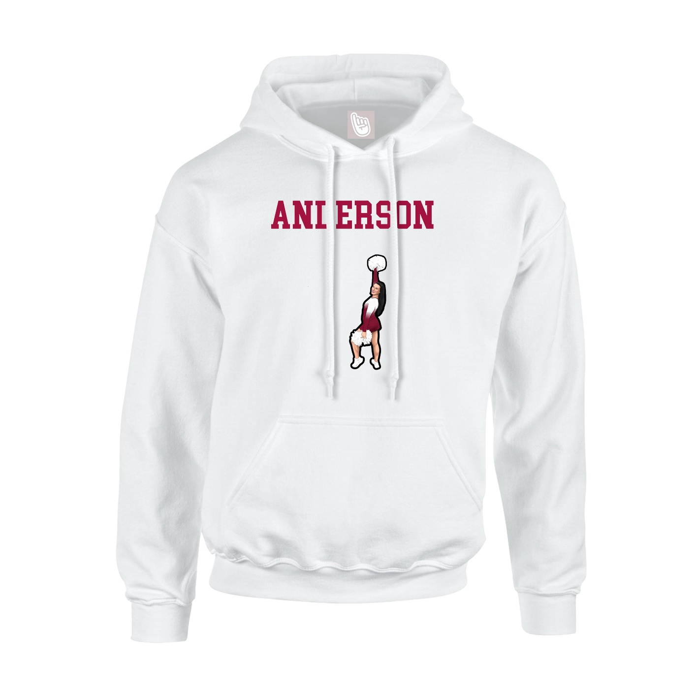 Youth Hoodie — Shirsey in White