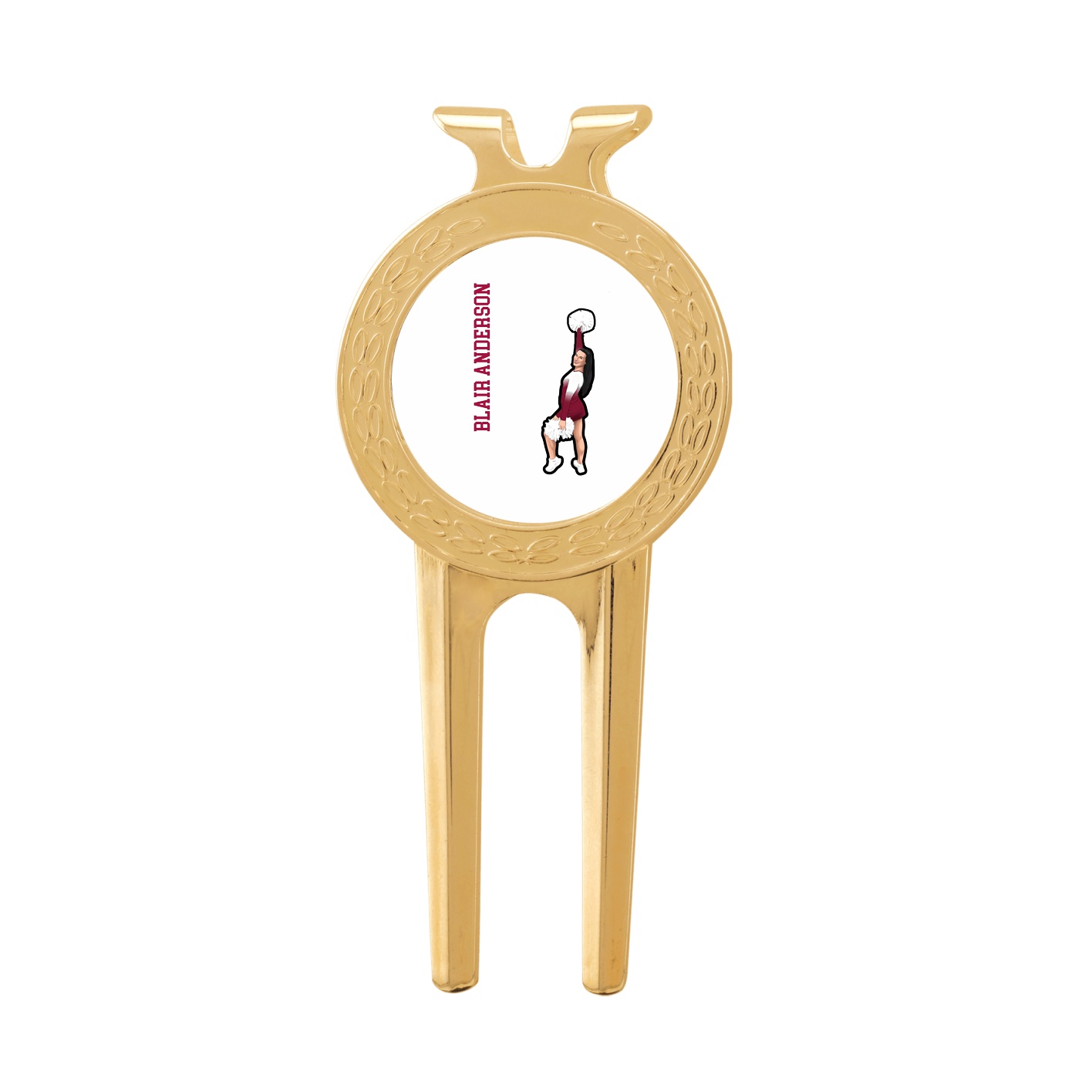 Divot Tool with Ball Marker — Name Vertical in Classic