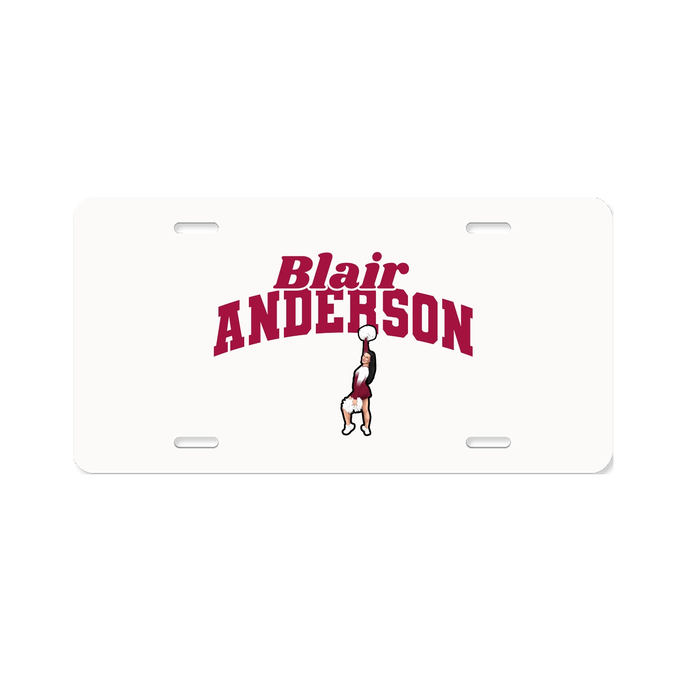 License Plate — Signature Arch in Classic