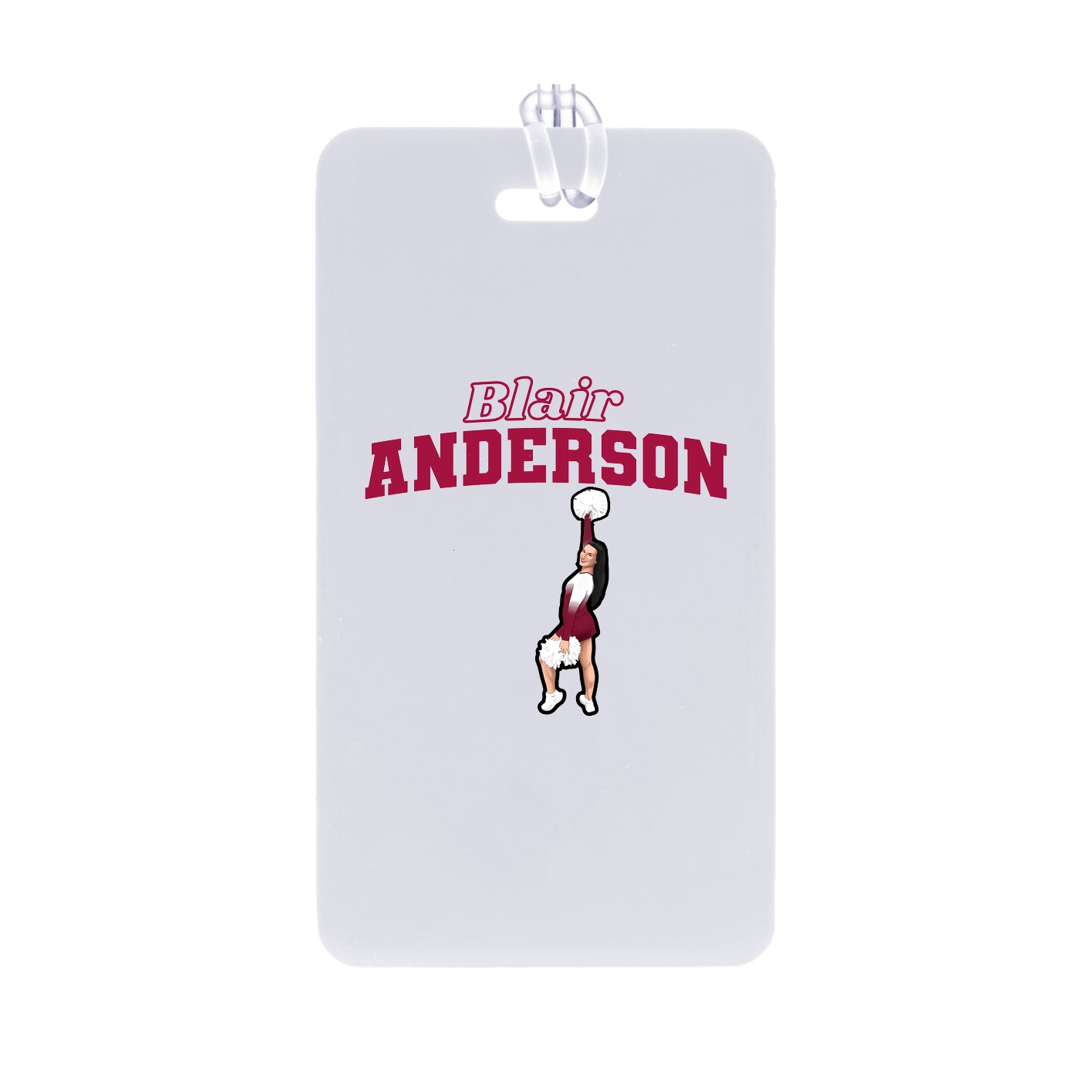 Bag Tag — Name Arch in Classic