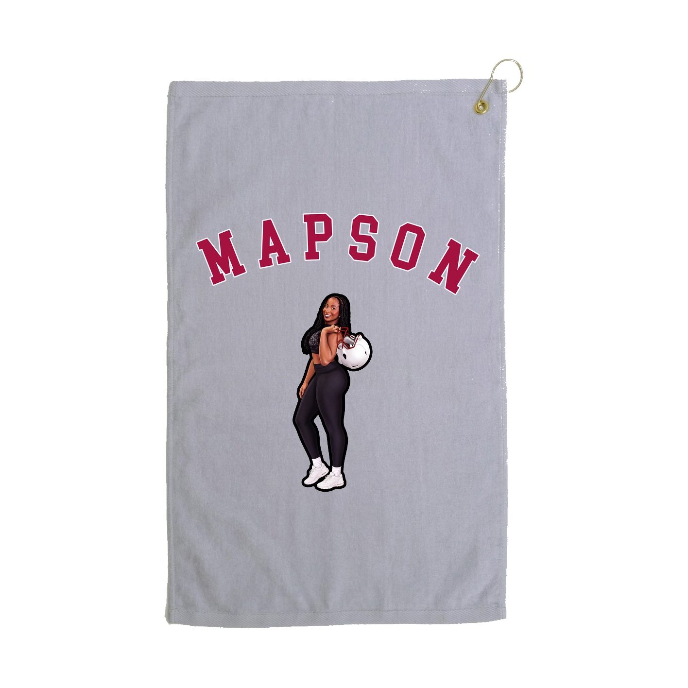 Golf Towel — Shirsey Arch in Grey
