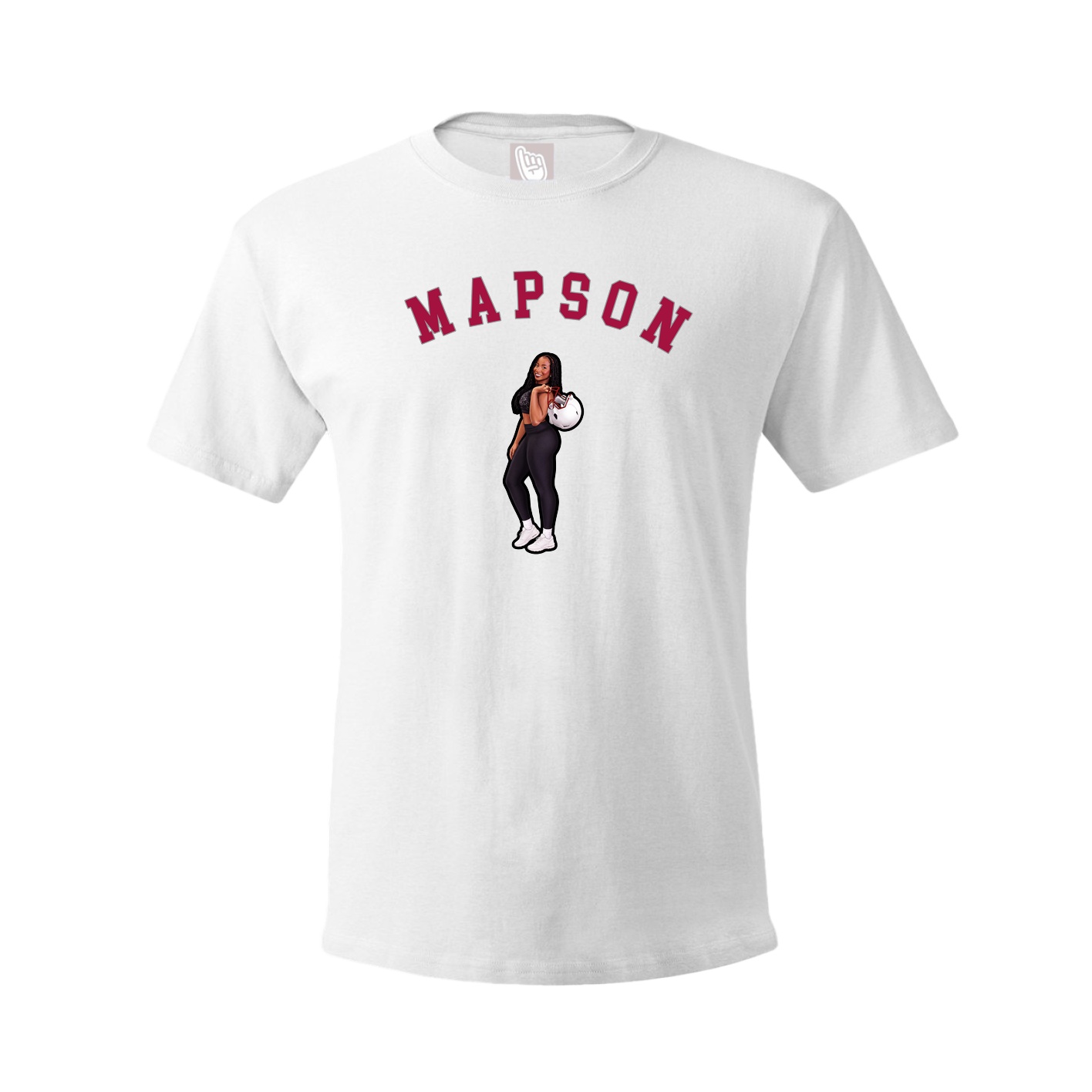 Youth Tee — Shirsey Arch in White