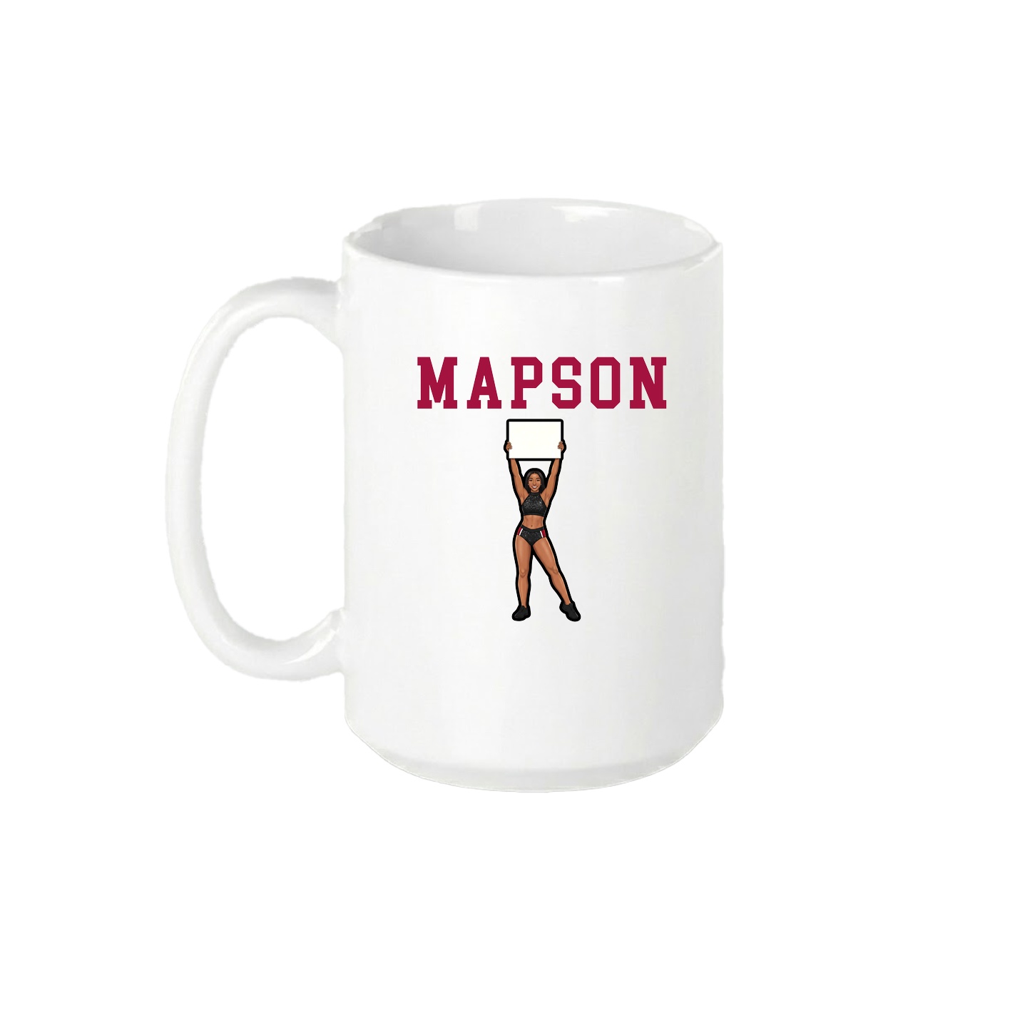15oz Coffee Mug — Shirsey in White