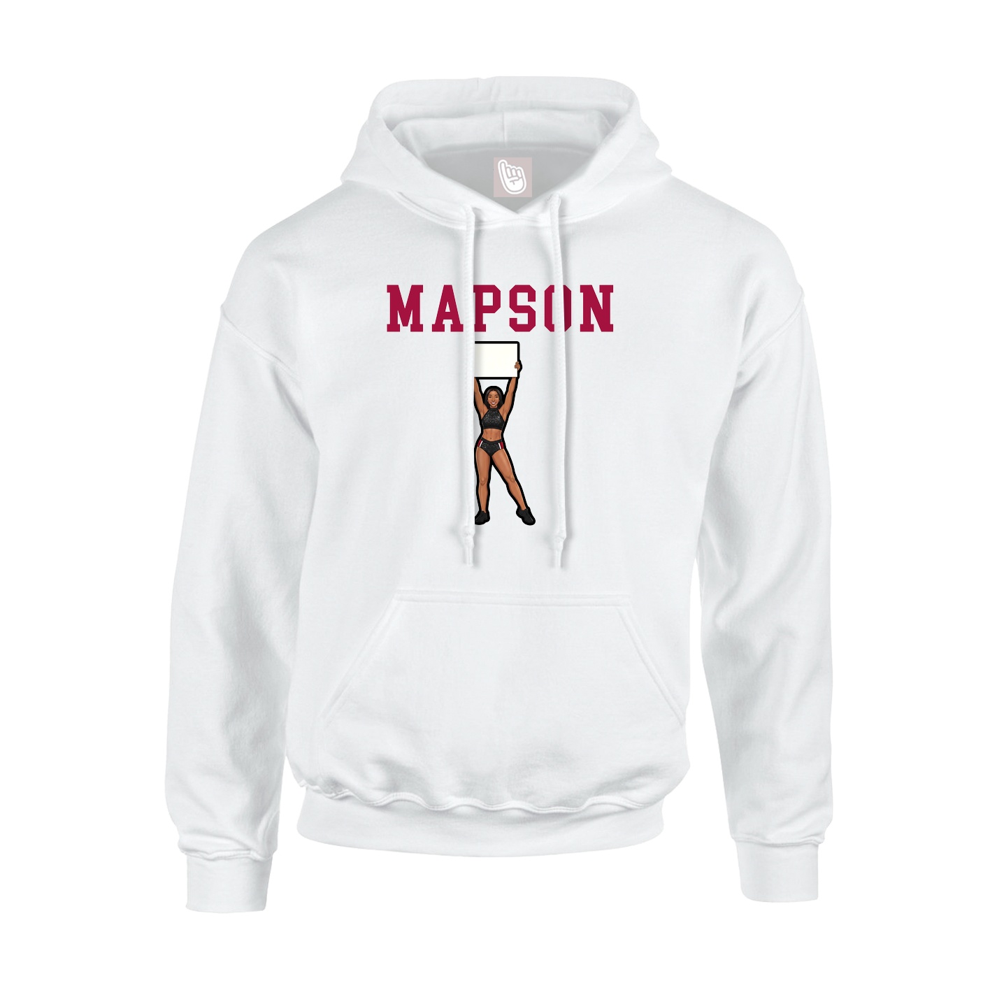 Youth Hoodie — Shirsey in White