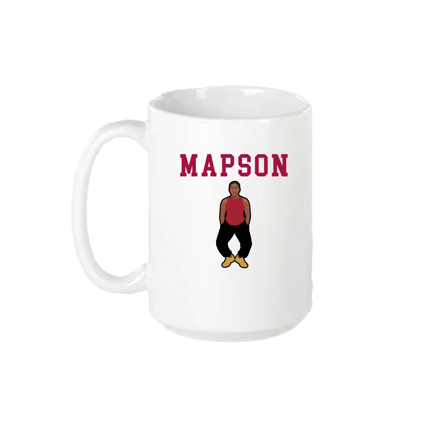 15oz Coffee Mug — Shirsey in White