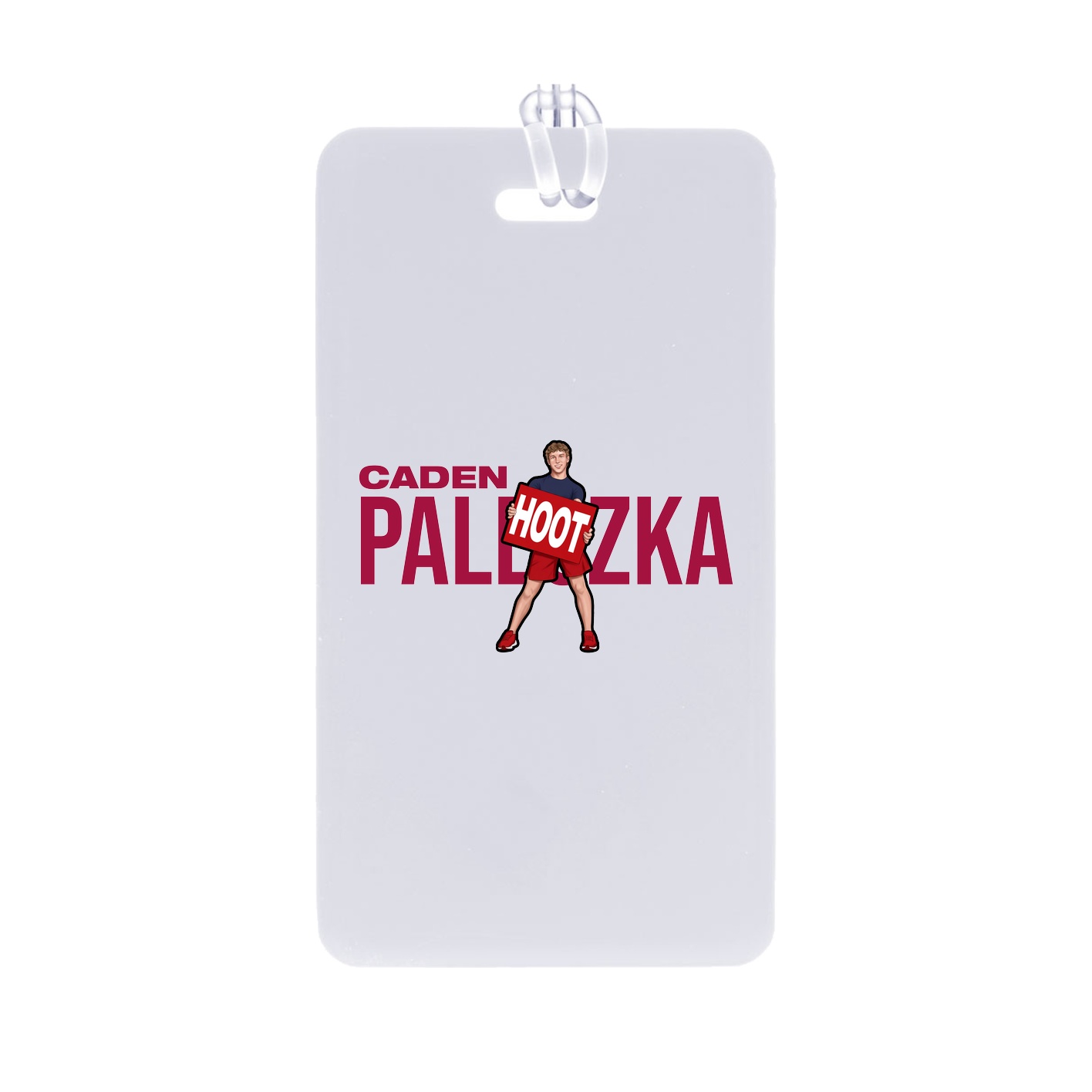 Bag Tag — Player Name in Classic