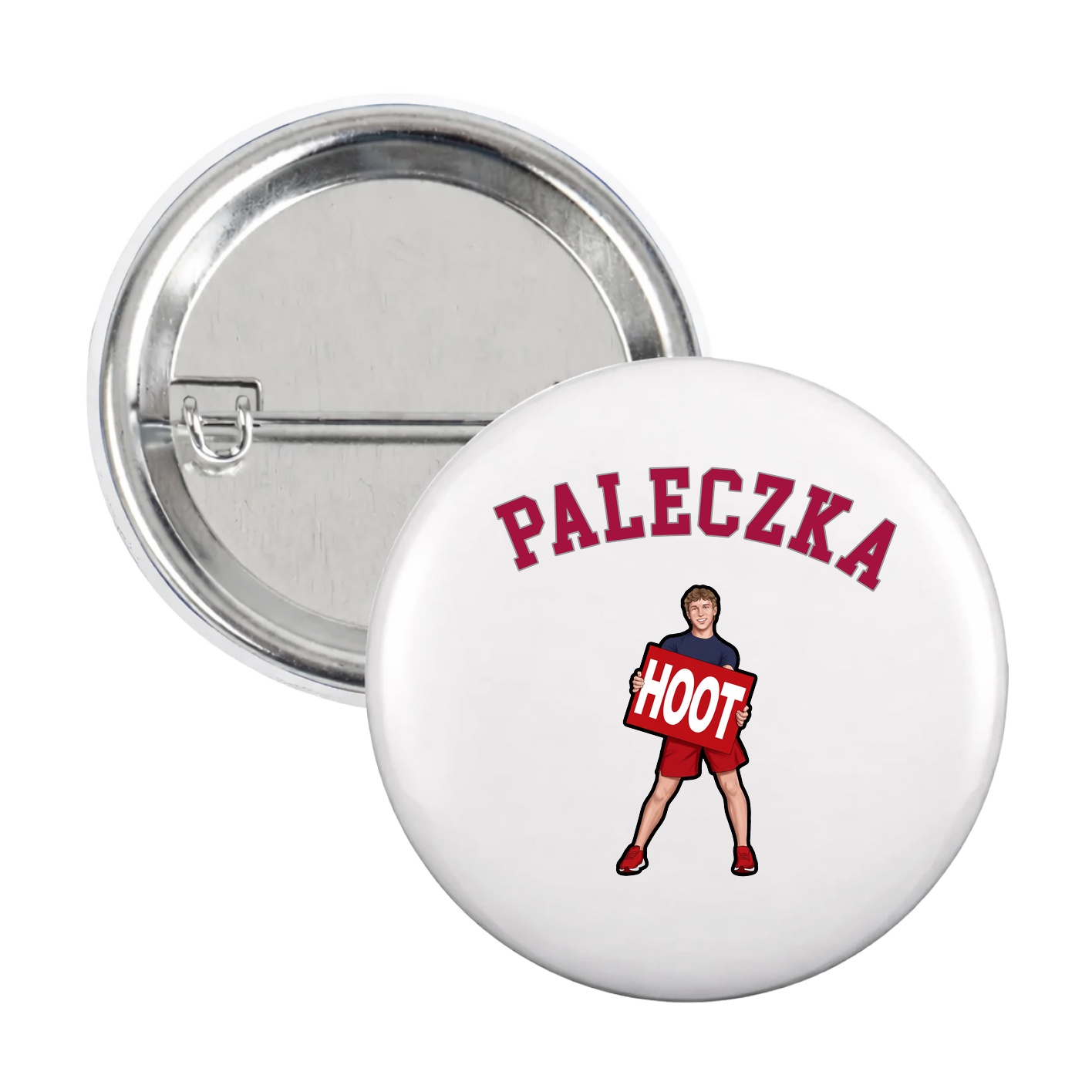 Game Day Button — Shirsey Arch in White