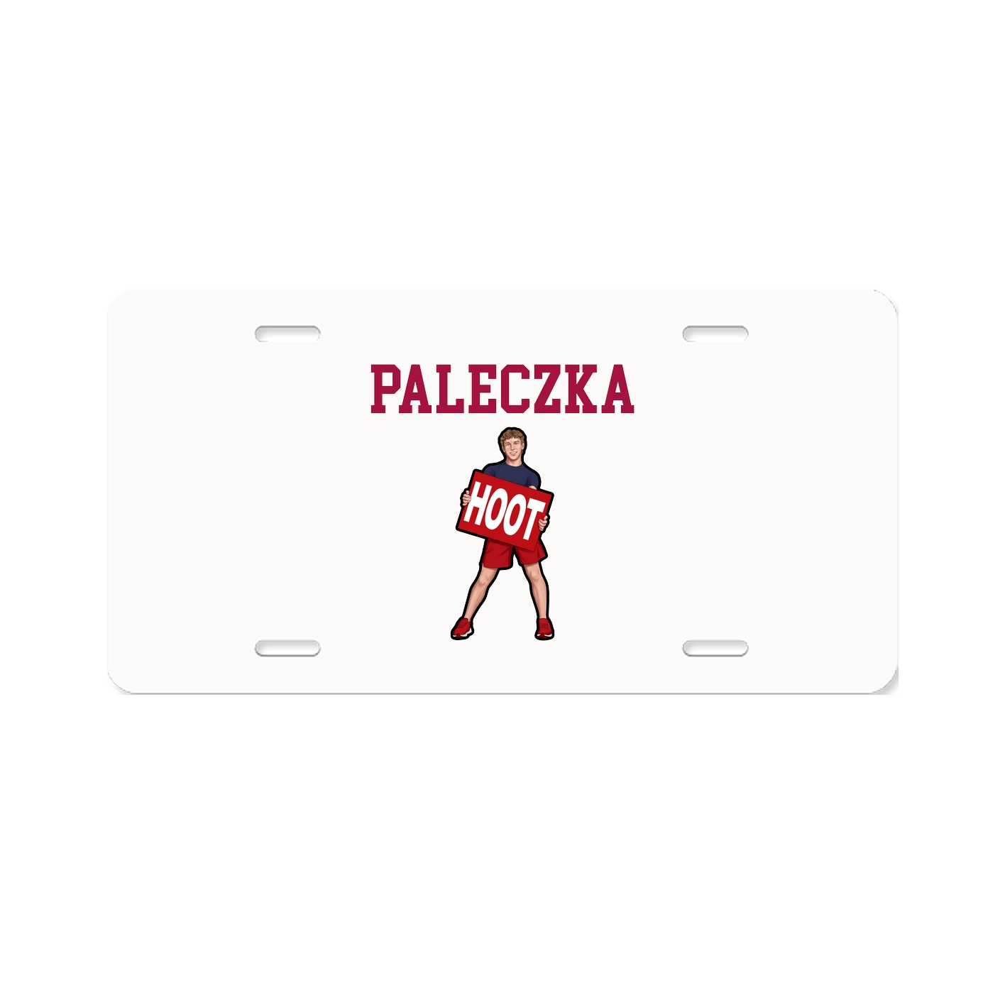 License Plate — Shirsey in Classic