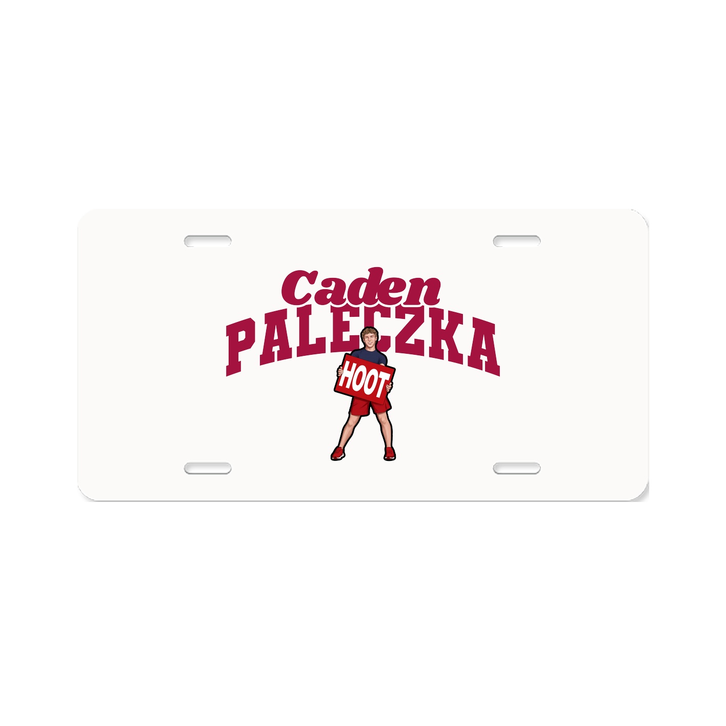 License Plate — Signature Arch in Classic