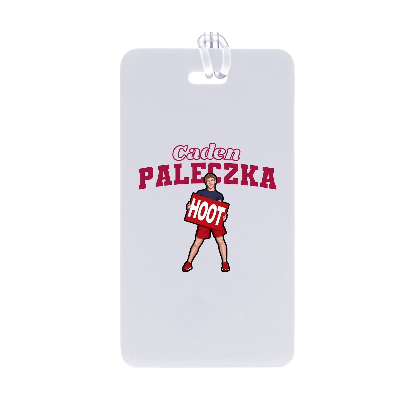 Bag Tag — Name Arch in Classic
