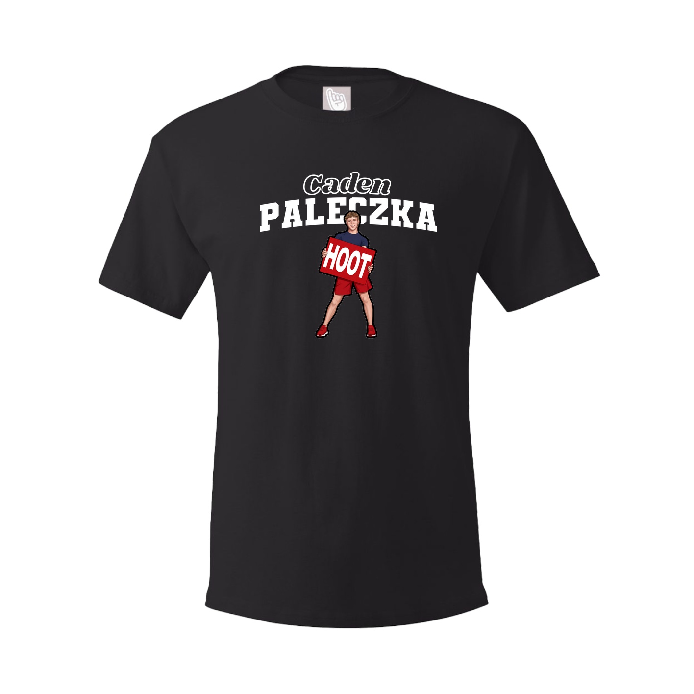 Youth Tee — Name Arch in Black