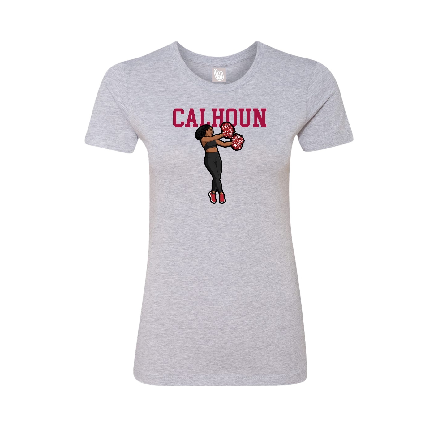 Fitted Women's Tee — Shirsey in Grey