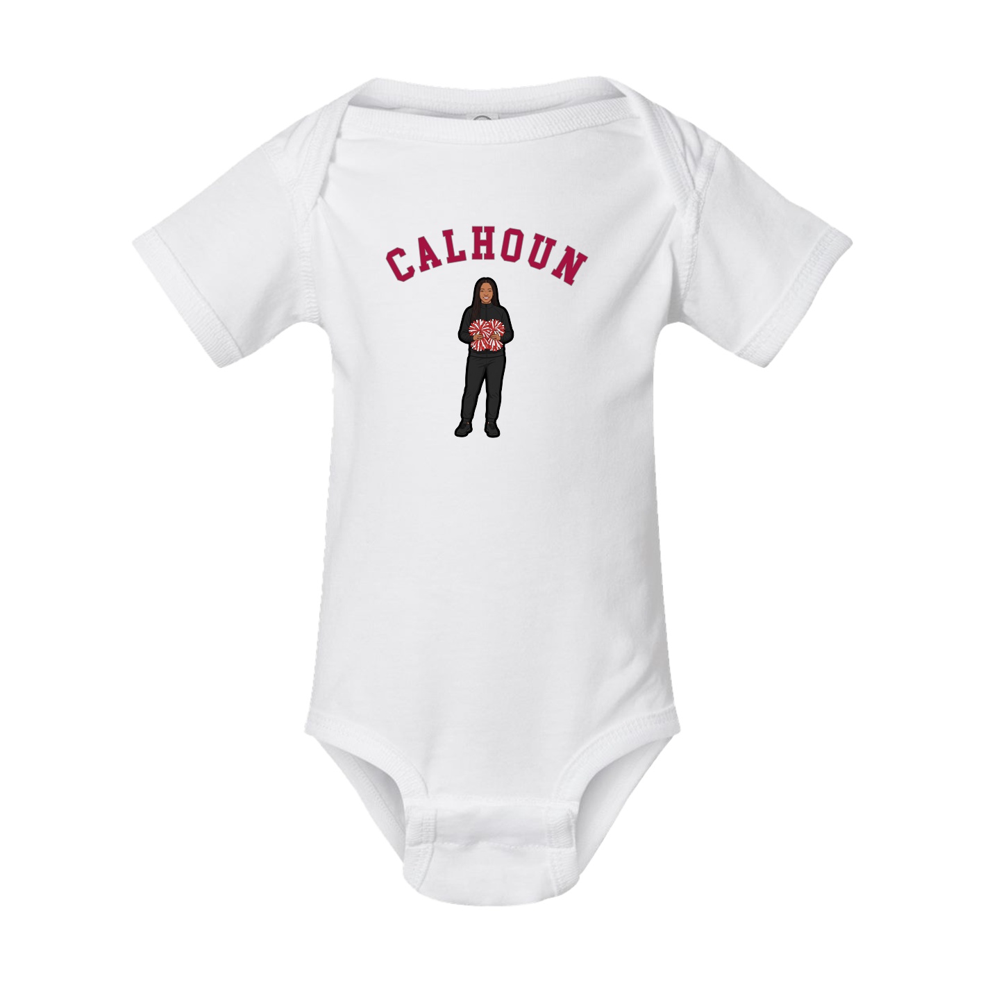 Baby Onesie — Shirsey Arch in White