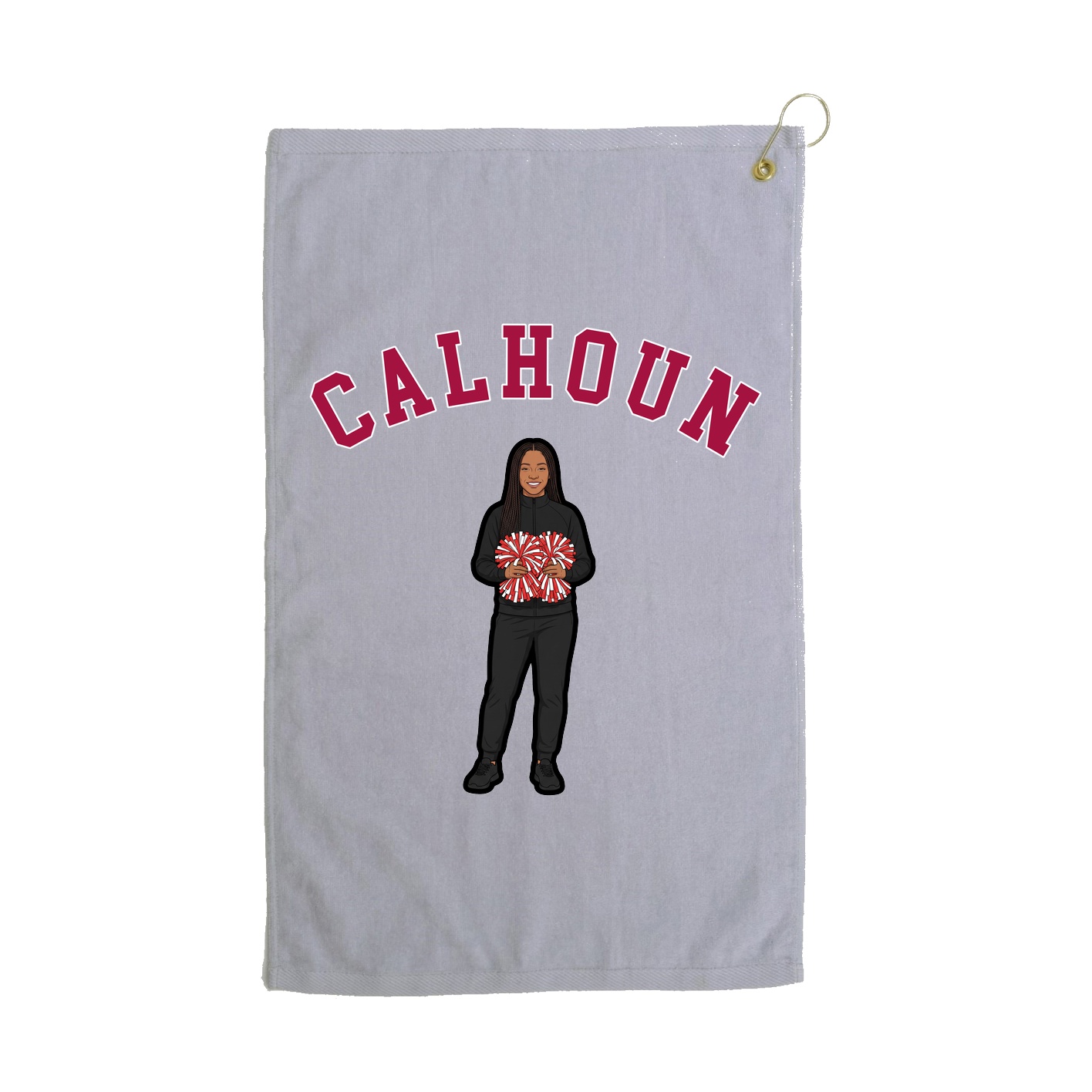 Golf Towel — Shirsey Arch in Grey