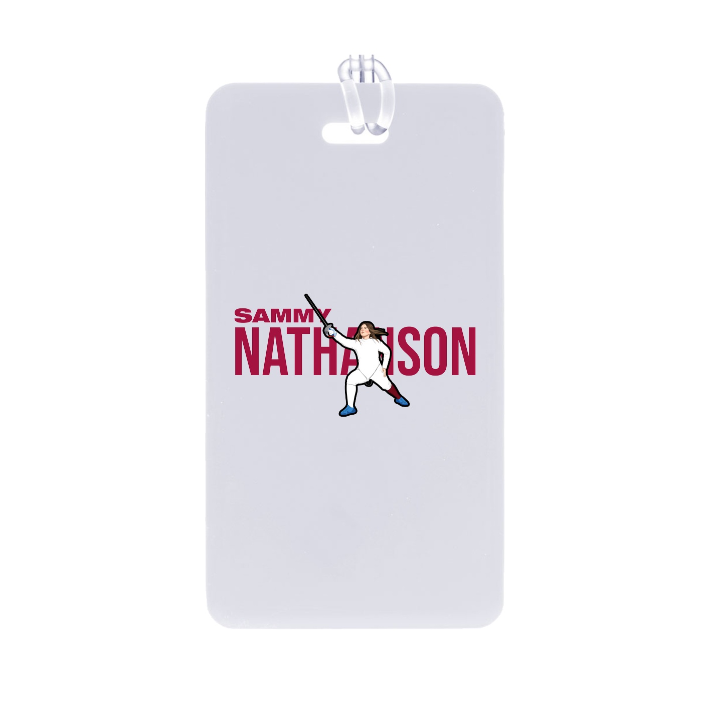 Bag Tag — Player Name in Classic