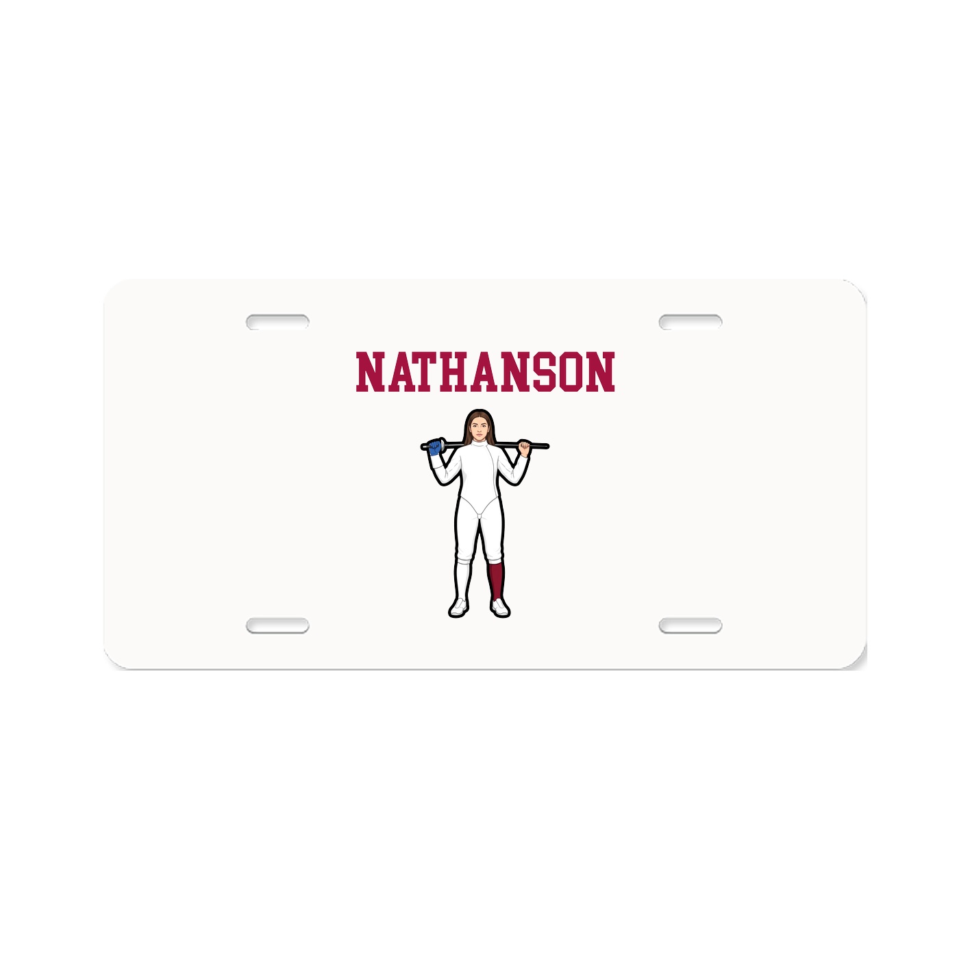 License Plate — Shirsey in Classic