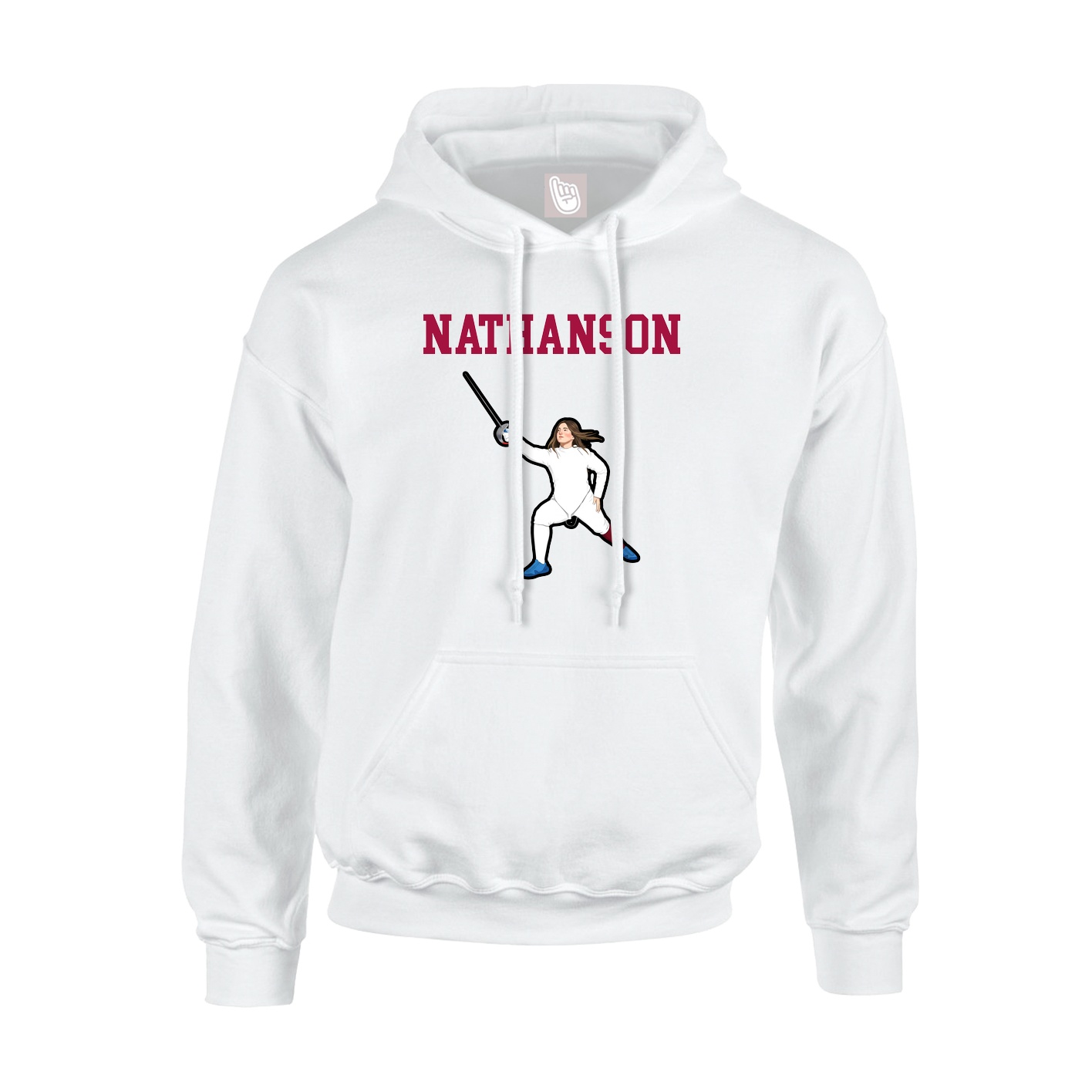 Youth Hoodie — Shirsey in White