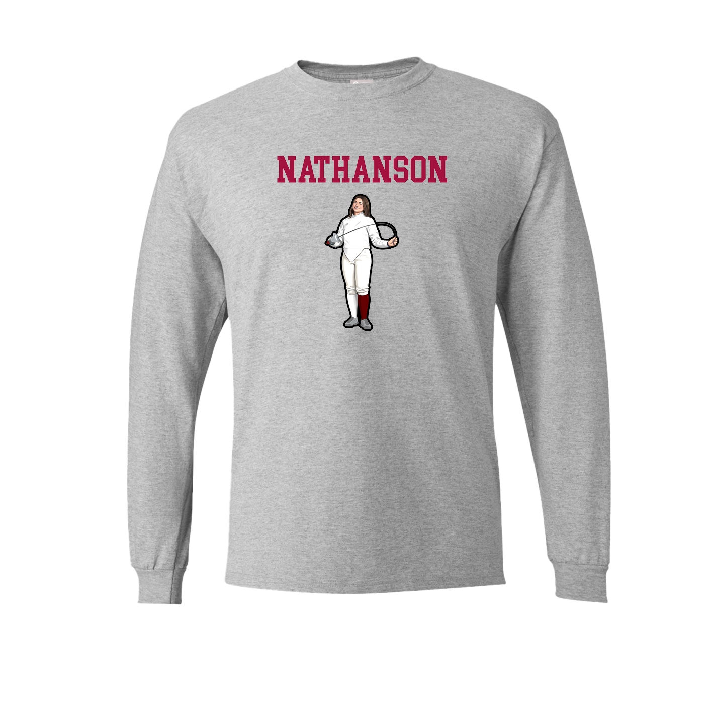 Long Sleeve Tee — Shirsey in Grey